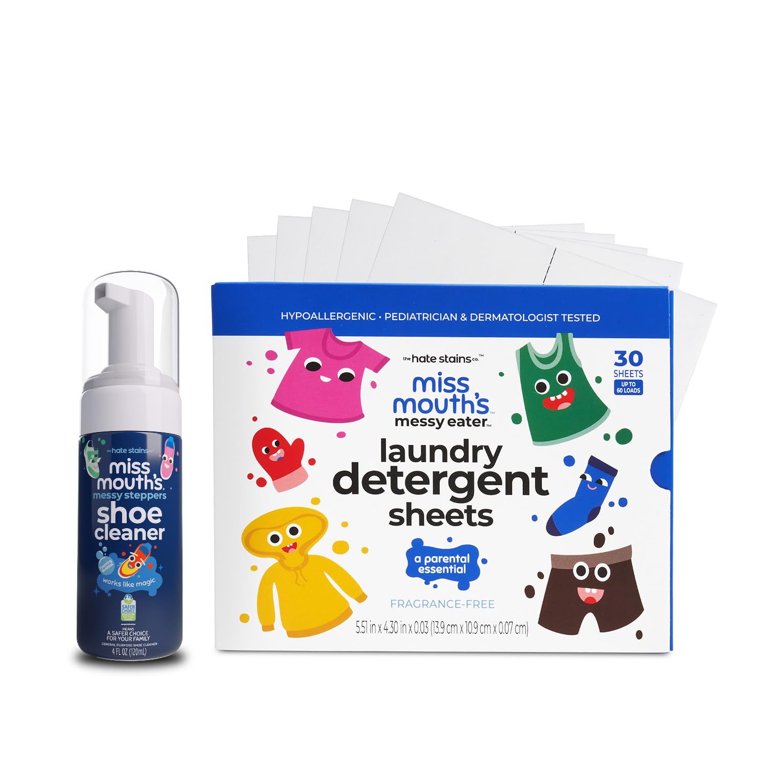 Amazon.com: Miss Mouth's Messy Eater Laundry Detergent Sheets and