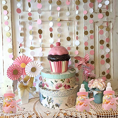 Candy Bottle Baby Shower, 24 pcs Mini Fillable Feeder Style Gift Box with Bear for Party Favors Supplies Boy Girl Newborn Infant Baptism Christening Birthday Decoration 9 x 4cm(12pcs Blue+12pcs Pink) - 5