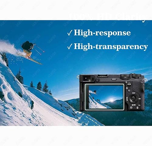 Miniatura 5 de Protector de pantalla para cámara Sony Alpha A7C II A7CR A6700 7C II A7CII 6700 A7C R y cubierta de zapata caliente 0.012 in 9H dureza cubierta de