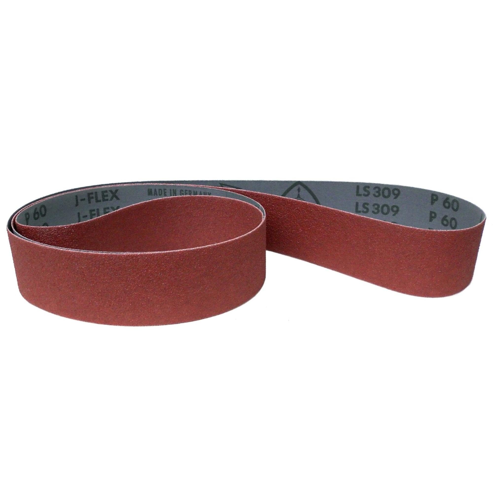 LS 309 JF Lot de 5 bandes abrasives 50 x 1500 mm Grain 400