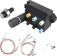 Vista 8 de Pieza de repuesto de botón de arranque para parrilla Weber Spirit 210, 220, E310, 320, SP310, 320 Series Grill (con controles frontales superiores)