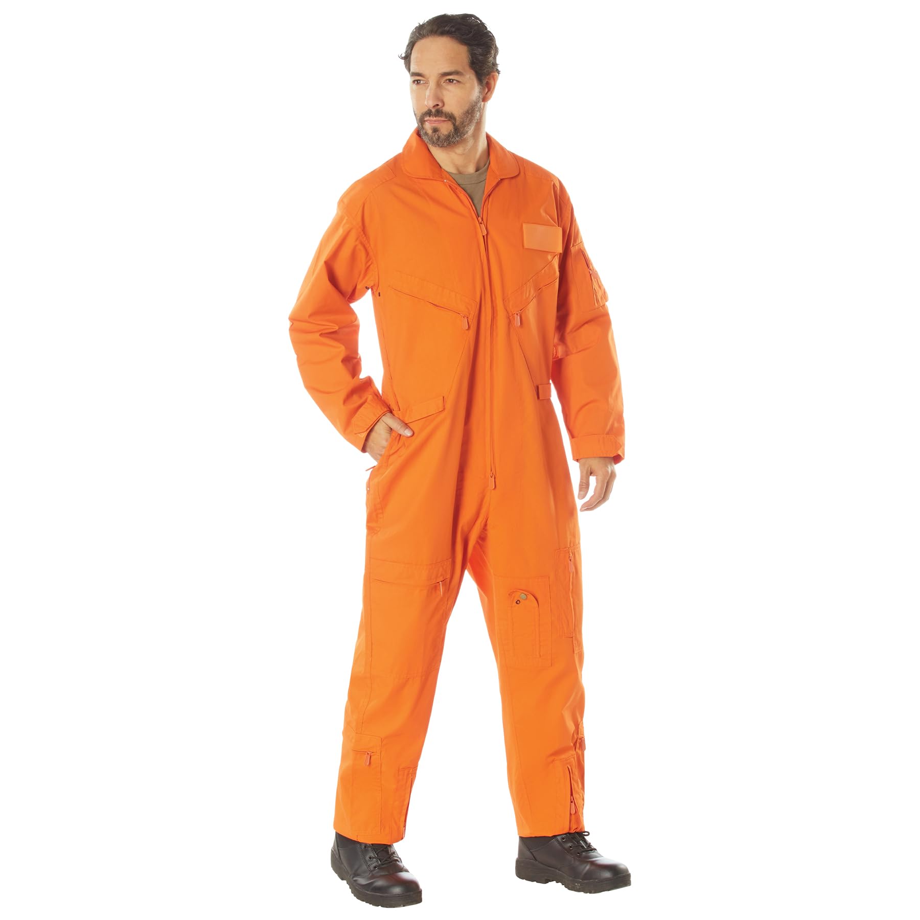 Rothco Flightsuit – Herren Piloten-Overall – Kostüm Cosplay Jumpsuit