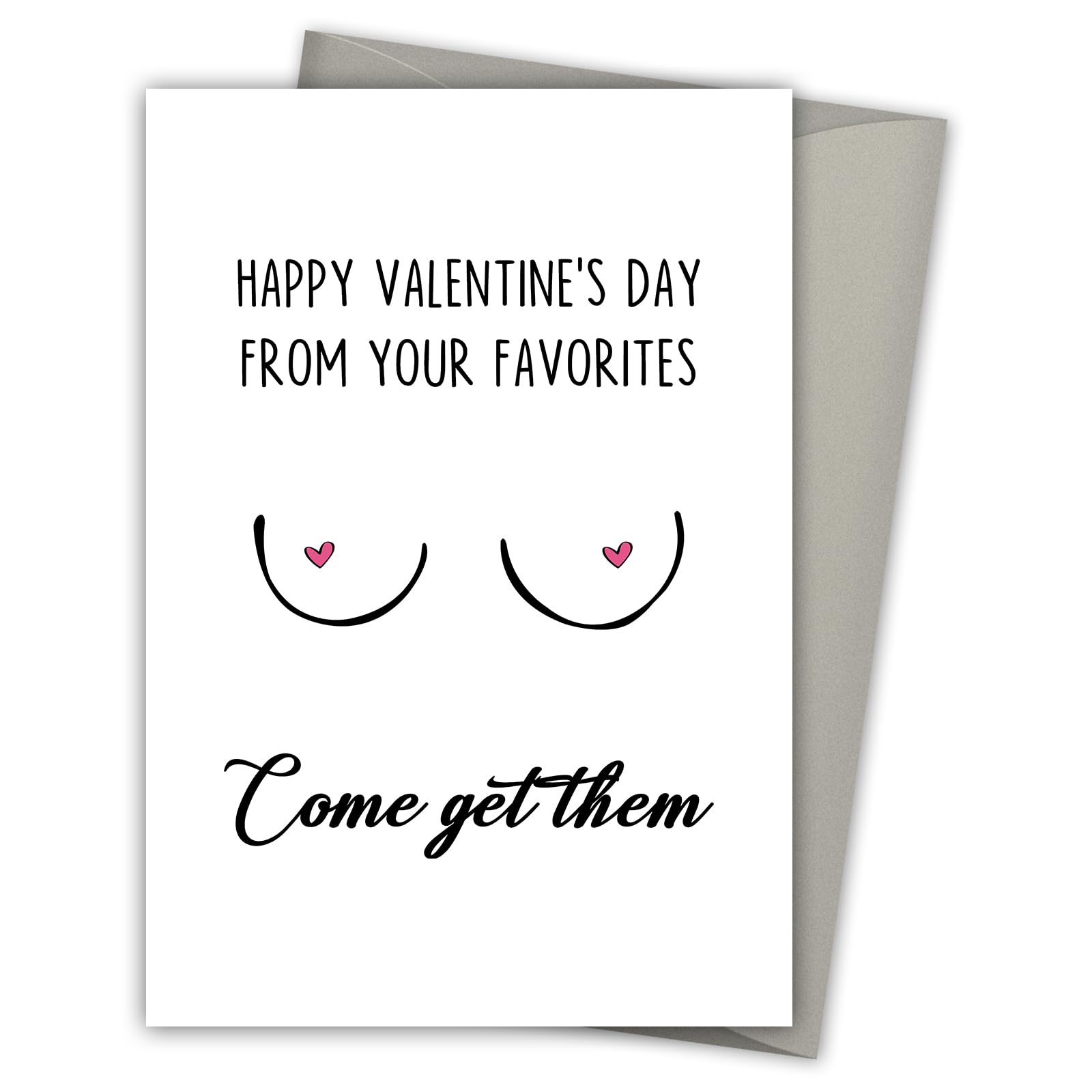 Funny Valentines Cards For Him Boyfriend Funny Valentine's Day Cards For Him  - Naughty Valentine Cards With Envelopes Naughty Greeting Cards, image size:1600x1600