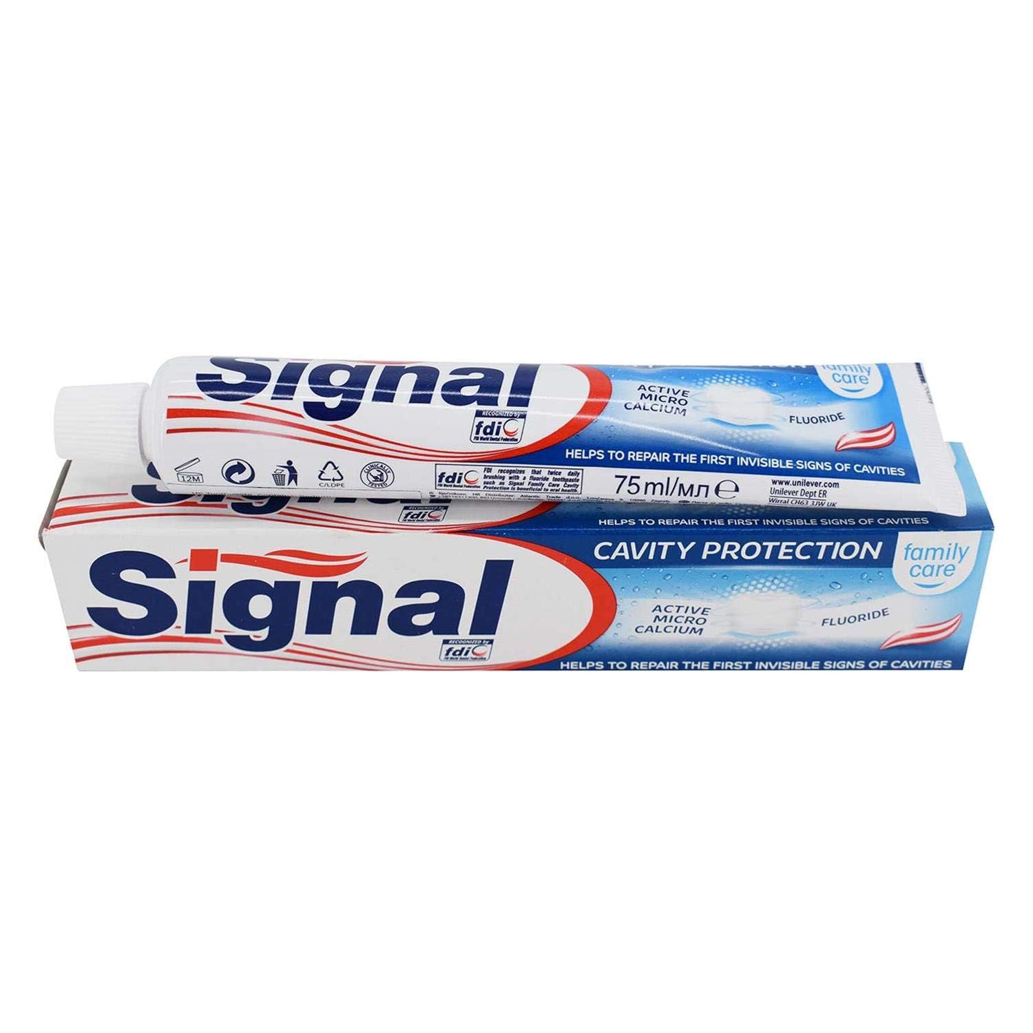 Signal Whitening Cavity Fighter Toothpaste, 100g