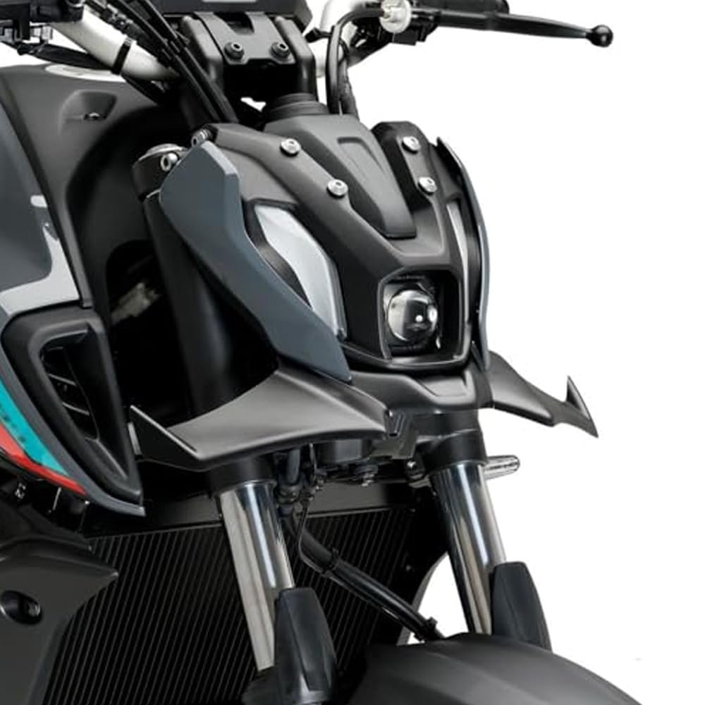 For MT-07 SP MT07 2021-2024Motorcycle Accessories Sport mt07 Downforce Naked Forntal Spoilers Aerodynamic Wing Deflector