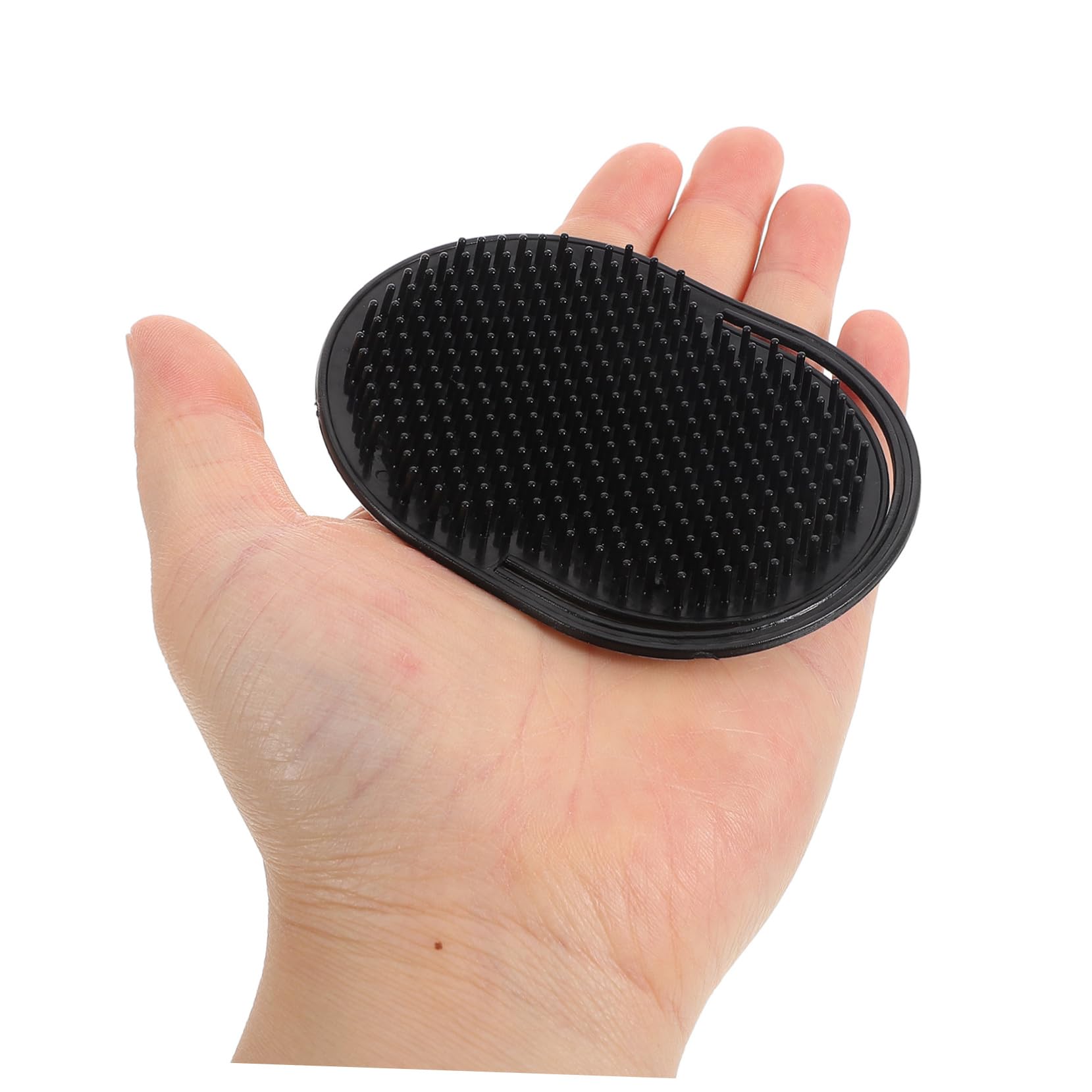 3er-sets Haar-/kopfhautbürste Kopfhautkamm Für Herren Wasser-spa-massage Für Die Haarpflege Tragbar – Design Kunststoff 12 Stück X 3