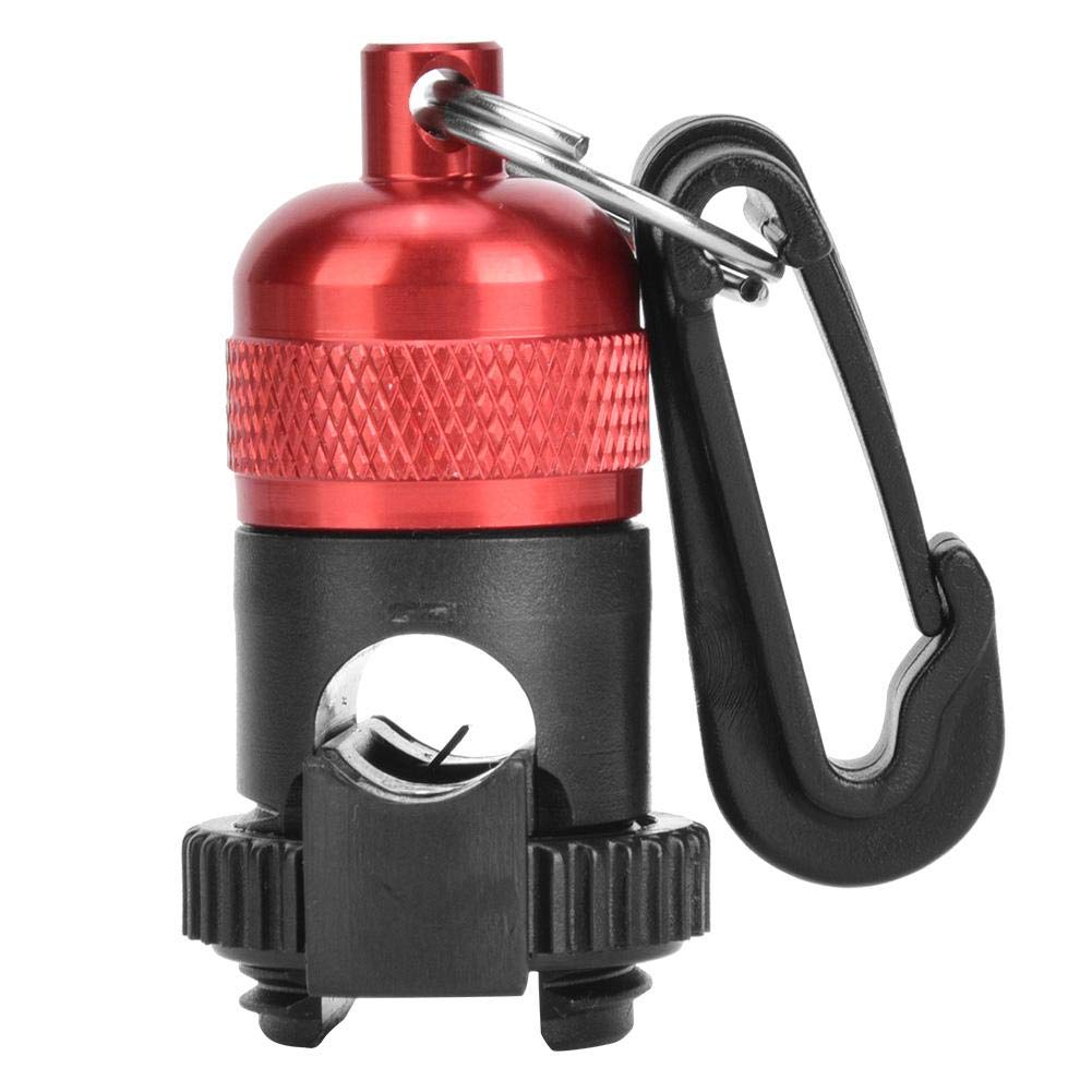 Regulador Magnético, Soporte de Manguera con Imán Fuerte para Buceo, Accesorio Regulador de Metal Rojo para Deportistas Acuáticos y Actividades Subacuáticas