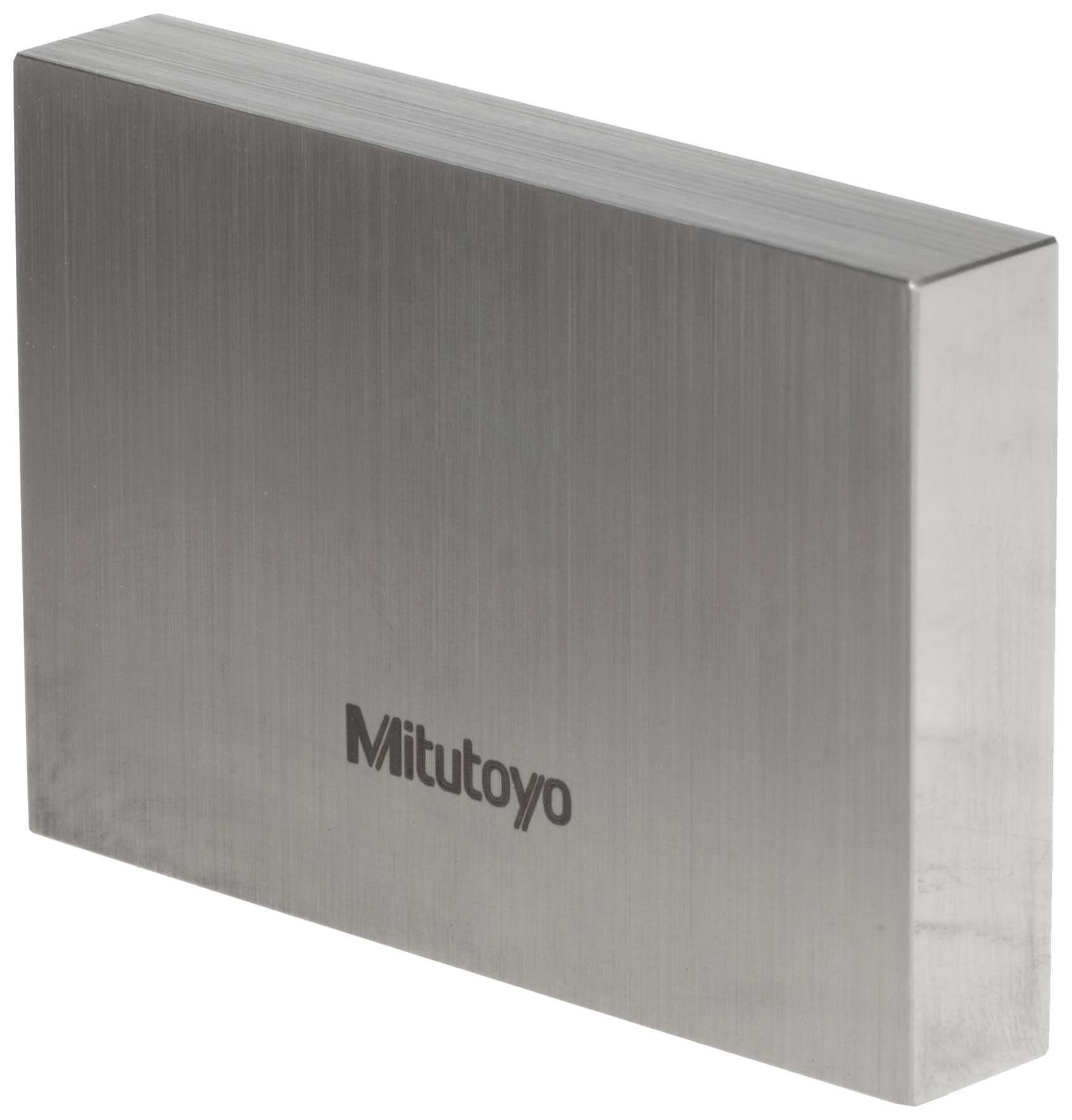 Mitutoyo Steel Rectangular Gage Block, ASME Grade AS-1, 0.017 