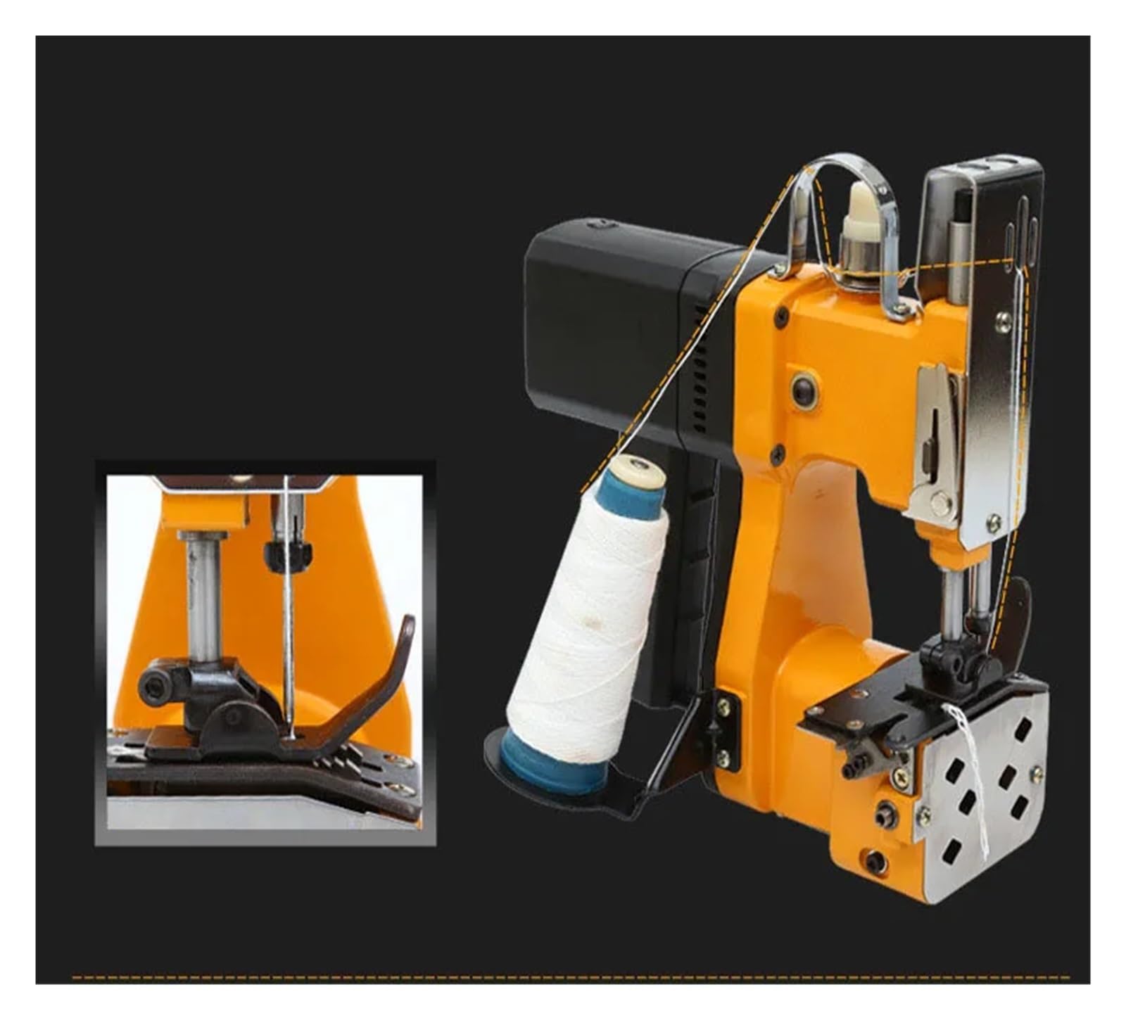 Máquina de sellado Máquina manual for empacar bolsas tejidas Máquina de coser