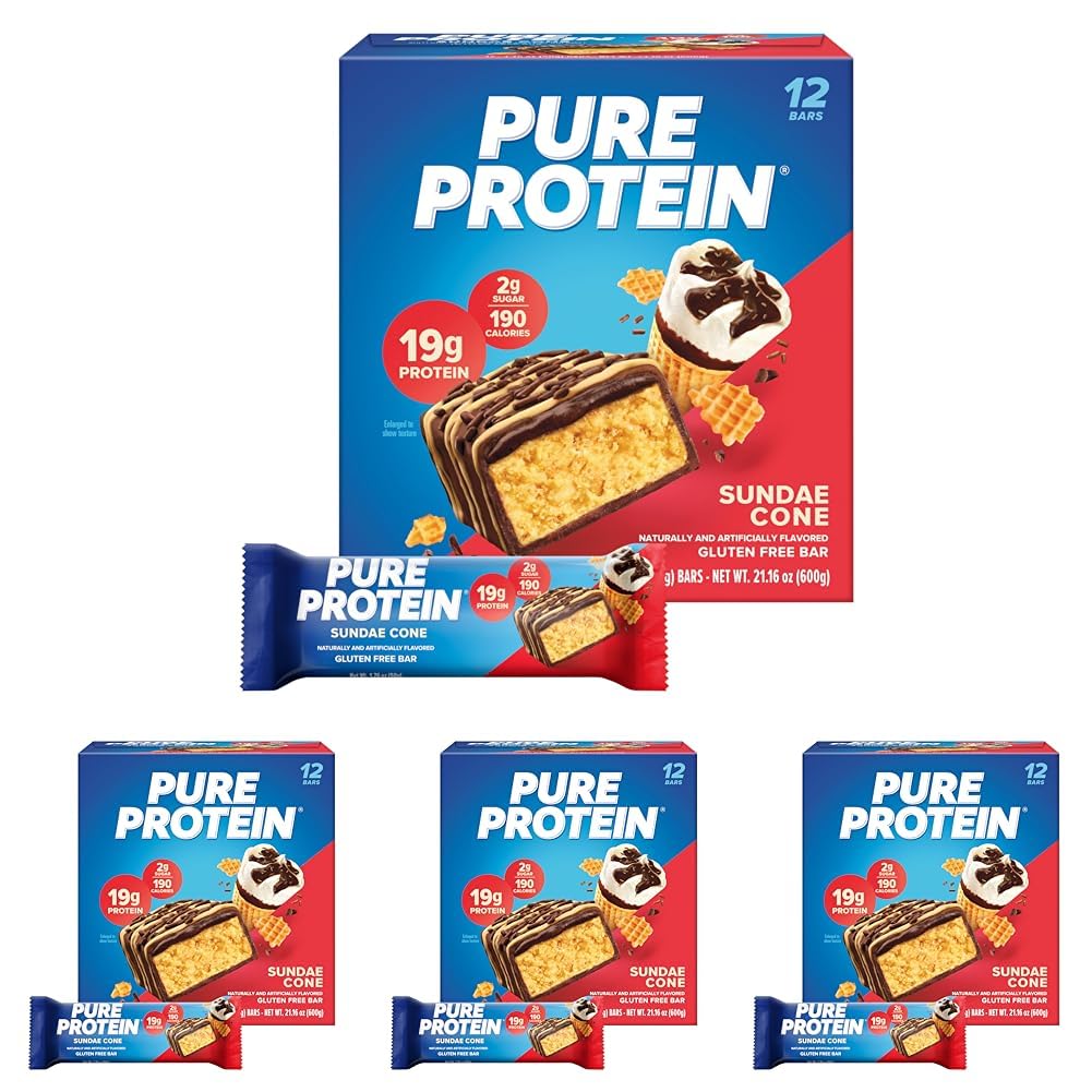 Pure Protein Chocolate Salted Caramel Protein Bars, 20g Protein, 12 Ct — Amazon image 28