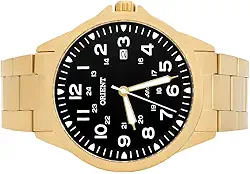 Relógio Orient Masculino Ref: Mgss1199 P2kx Casual Dourado