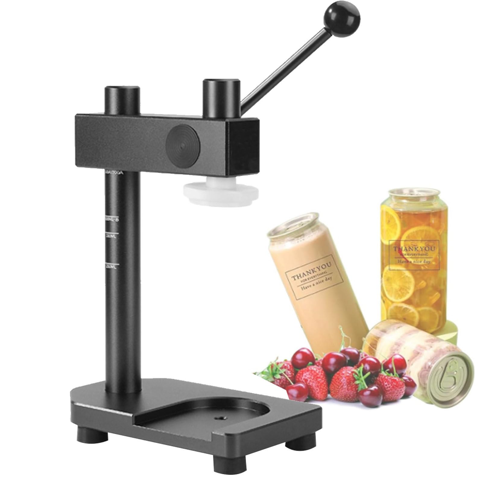 Machine à sceller les canettes, outil d'emballage de boissons commerciales pour sceller les bocaux et les bouteilles