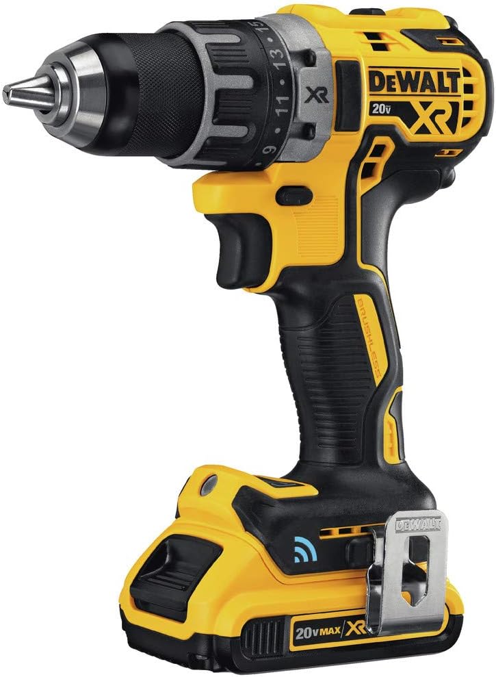 DEWALT 20V MAX XR Brushless Drill/Driver Kit with Tool Connect Bluetooth, Cordless (DCD792D2) Drill/Driver Kit Only