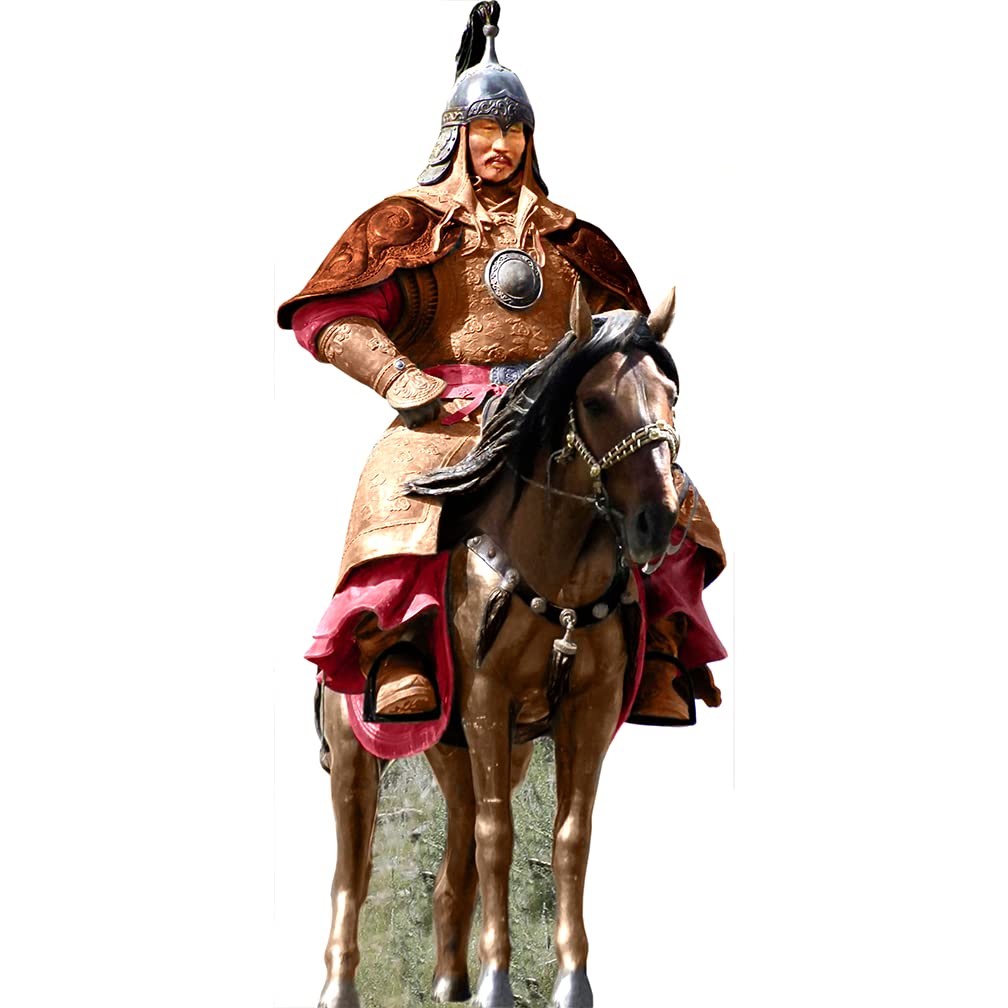 Genghis Khan On Horse