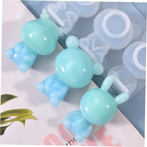 Miniatura 7 de Ciieeo 2pcs Doll Silicone Mold Bunny Mold Bunny Cake Mold Molde De Silicona Para Resina Cake Mould Chocolate Molds DIY Baking Molds Bear Molds Self