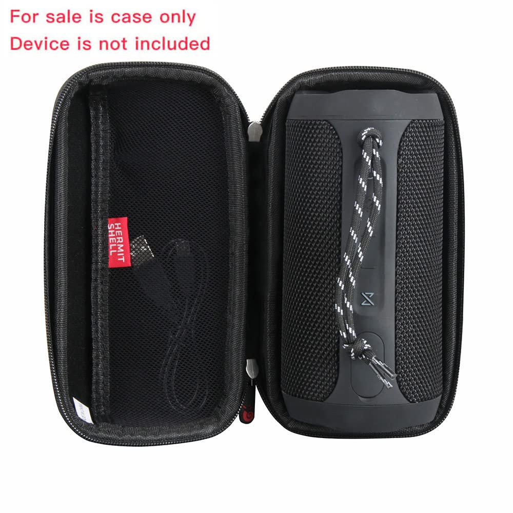 Hermitshell Travel Case for EDUPLINK Portable Bluetooth Speaker Waterproof IPX7 Wireless Speaker (Black)