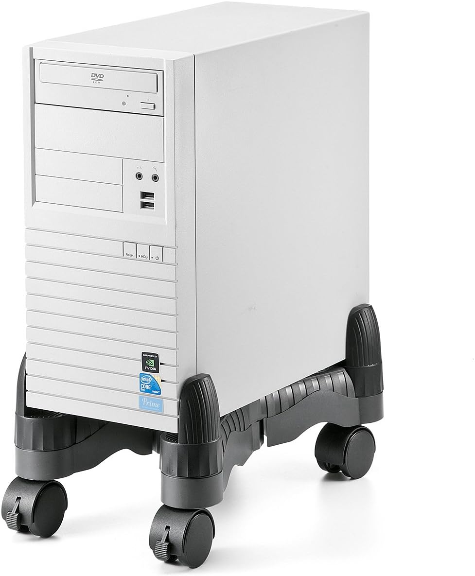 Amazon サンワダイレクト Pcスタンド デスクトップ用 キャスター付 ほこり対策 無段階調節 100 Cpu001 サンワダイレクト Pc収納ボックス サーバーラック 通販