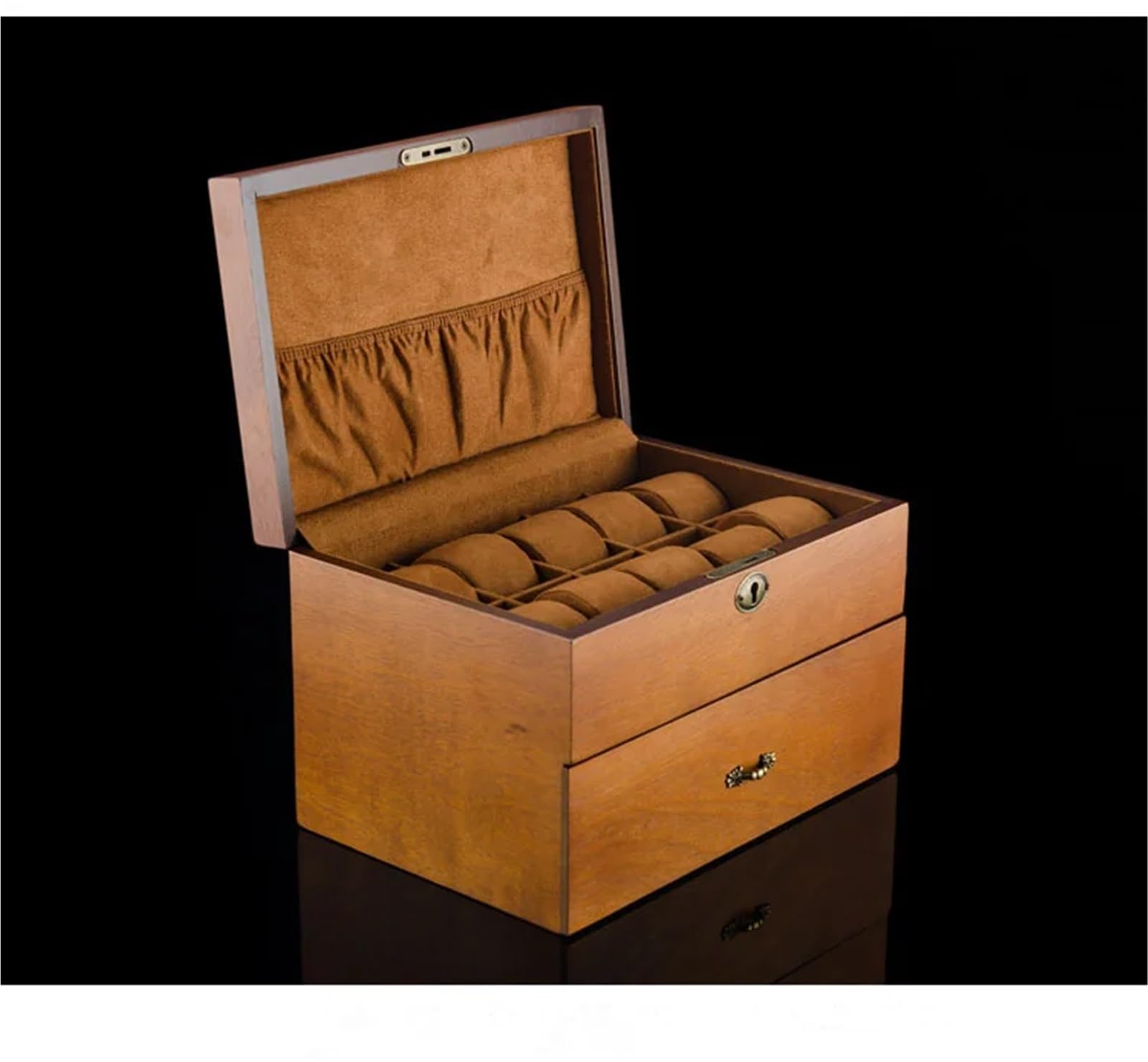 Portaorologi in Legno Massello Organizer for scatole for orologi in legno da 20 slot