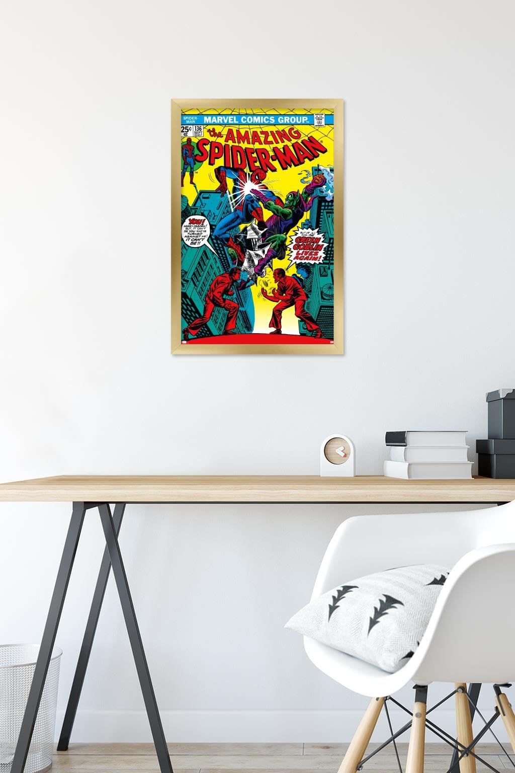 スパイダーマンVSグリーンゴブリン　ブックエンド　マーベル⭐︎新品未開封品⭐︎ ☆新品未開封☆ MARVEL スパイダーマン vs グリーンゴブリン