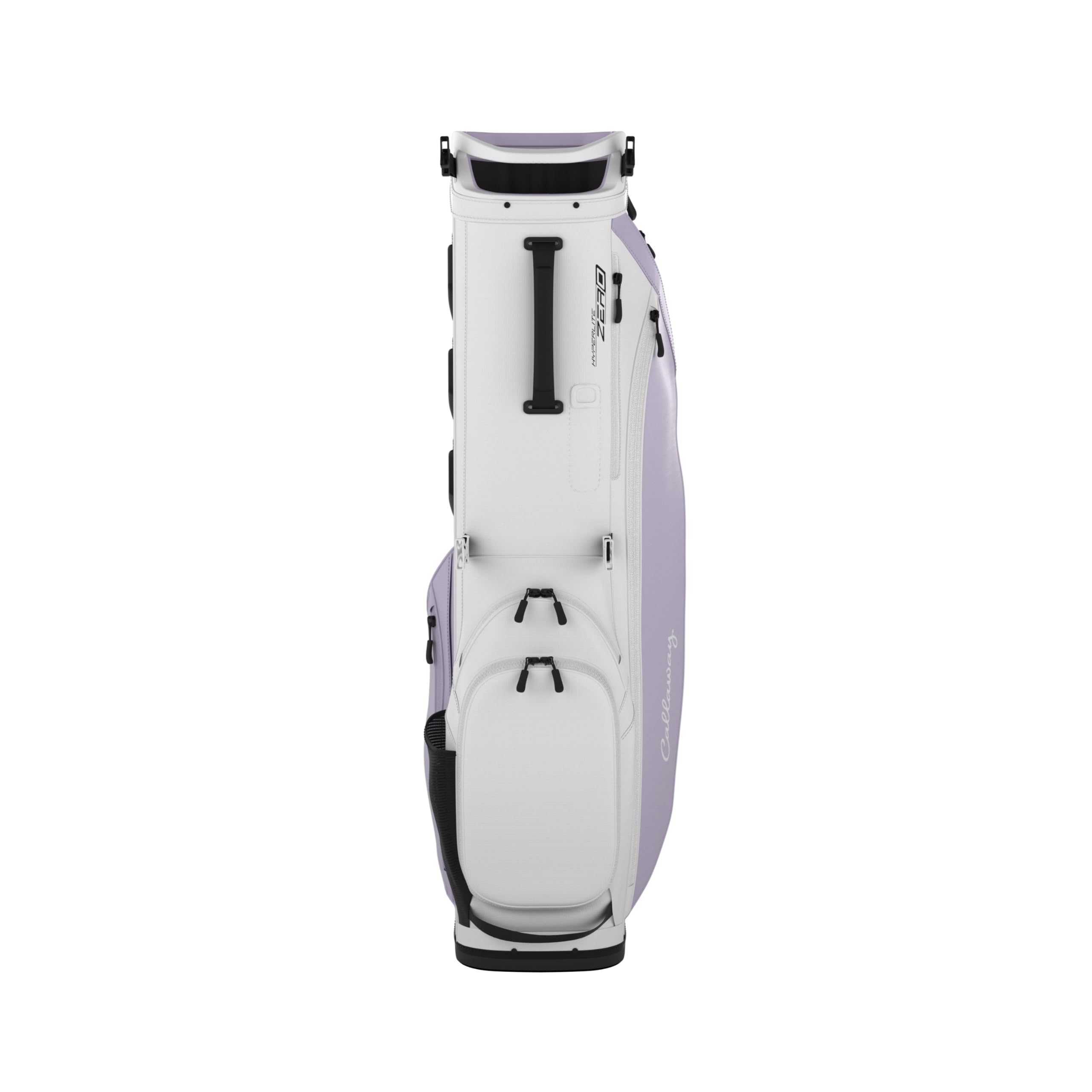 Callaway Golf Hyperlite Zero Stand Bag (White/Orchid Petal), Stand