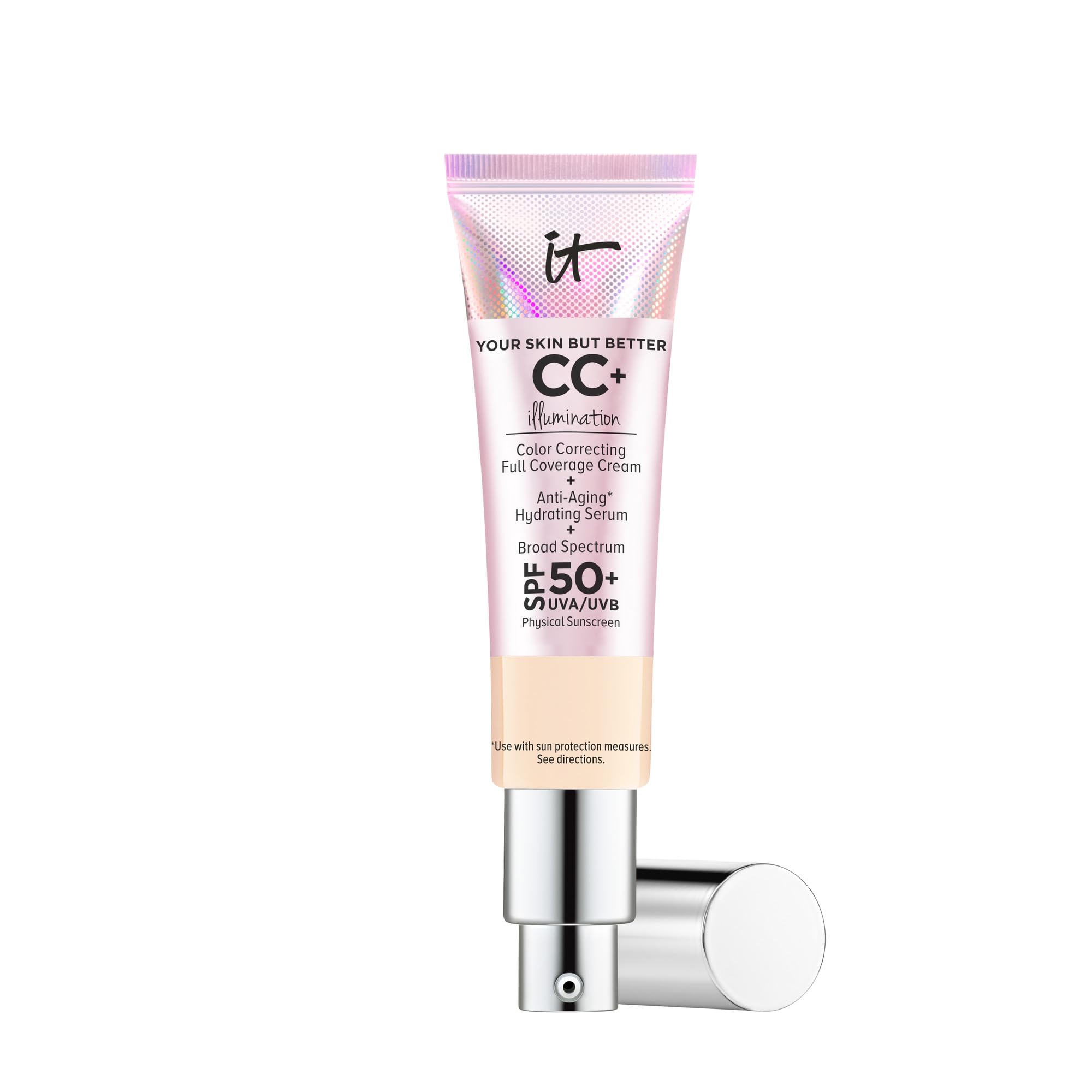 (fair light) - It Cosmetics CC+Illumination Cream SPF 50+ 30ml (Fair Light)