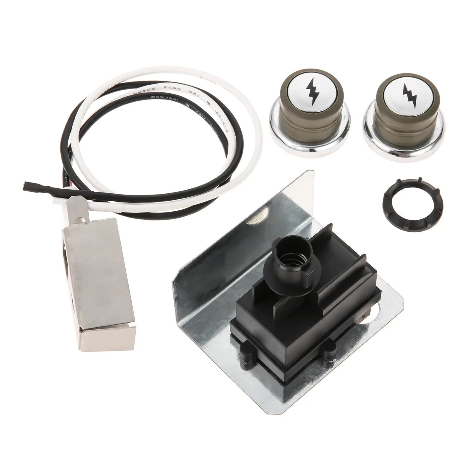 Arredamento per la casa 91360 Kit accenditore per griglia elettrica Accendino E-310/320/200/210 Griglie a gas piezoelettriche 300 (2009-2012)