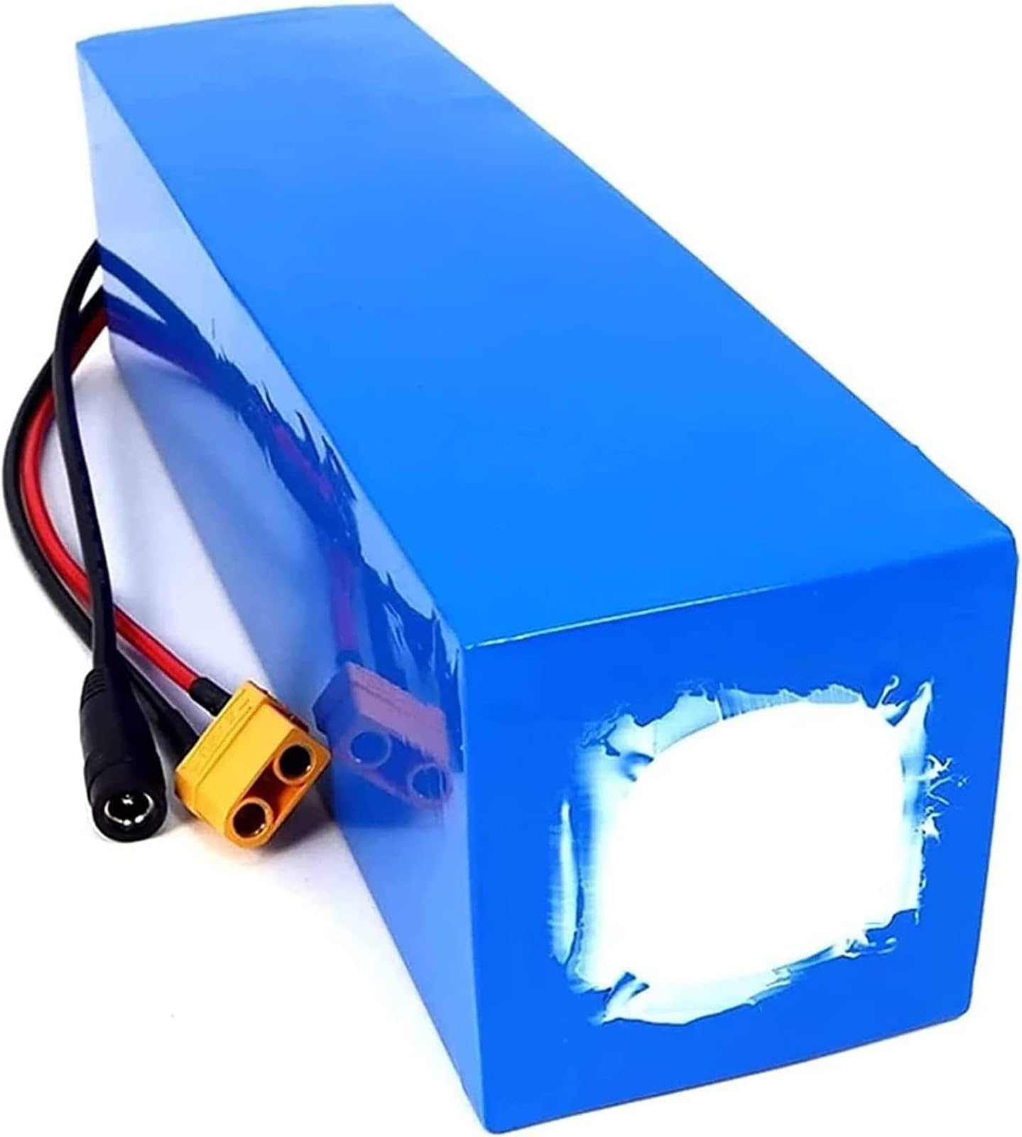 Batería de litio de 48 V y 8 Ah para bicicleta eléctrica, compatible con bicicletas eléctricas de 500 W a 50 W, patinetes eléctricos y motos eléctricas. Incluye cargador de 2 A. 48V 8Ah,T+DC