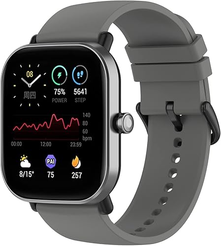 Miniatura 4 de hengkang Compatible con Amazfit GTS 4 miniBip 3Bip 3 Pro, 3 correas de repuesto de silicona de 0.78 pulgadas para Amazfit GTS 3Bip U ProBip 3Bip 3