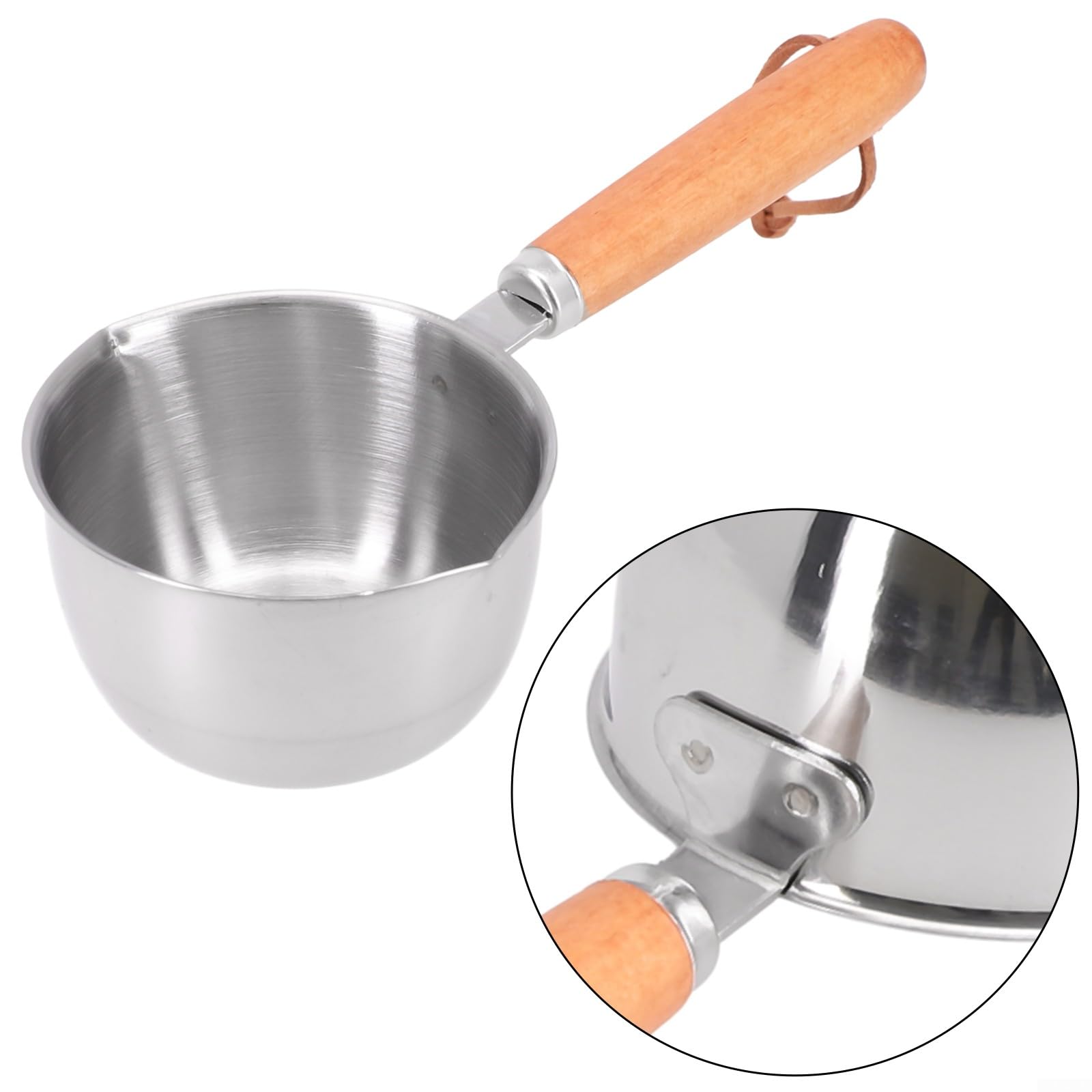 Double Chaudière Feegow En Inox - 500ml Pour Fonte Chocolat Et Beurre