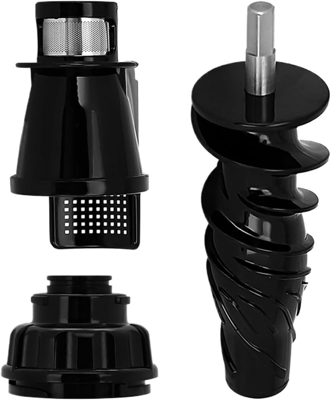 Juicer parts & accessories, Juicer Replacement Parts Juicing Auger End Cap And Juice Screen,Compatible For Body NC900HDC NC800HDS 8006 8005 8004 8003,for replacement