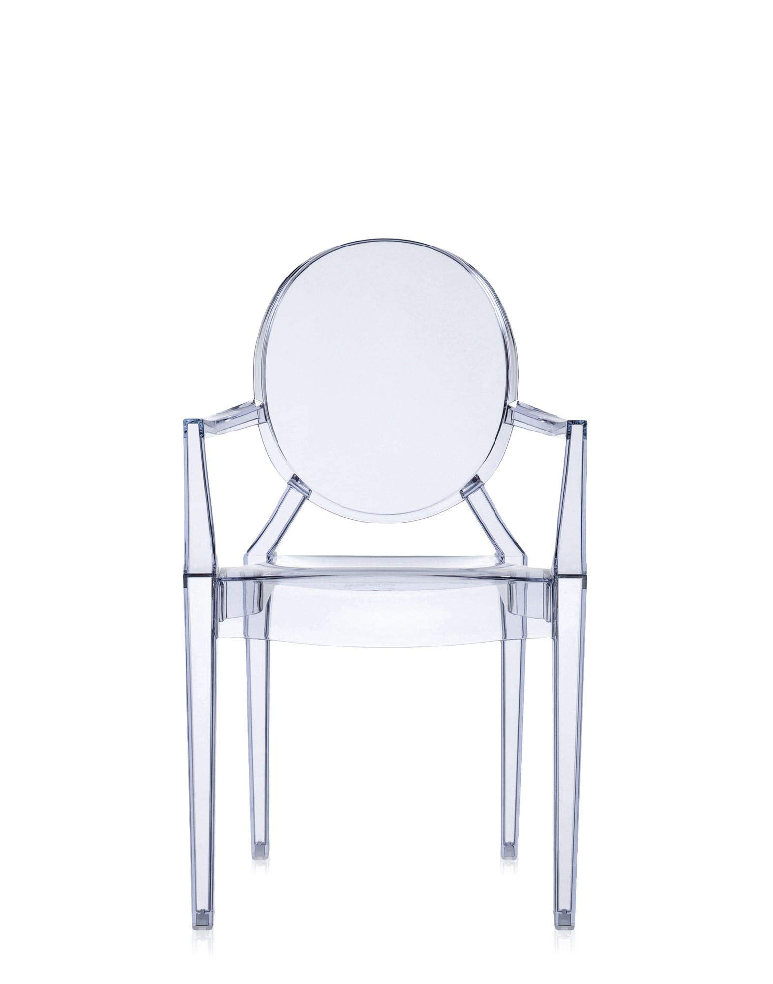 Kartell Louis Ghost, Set da 2 Sedie, Azzurro