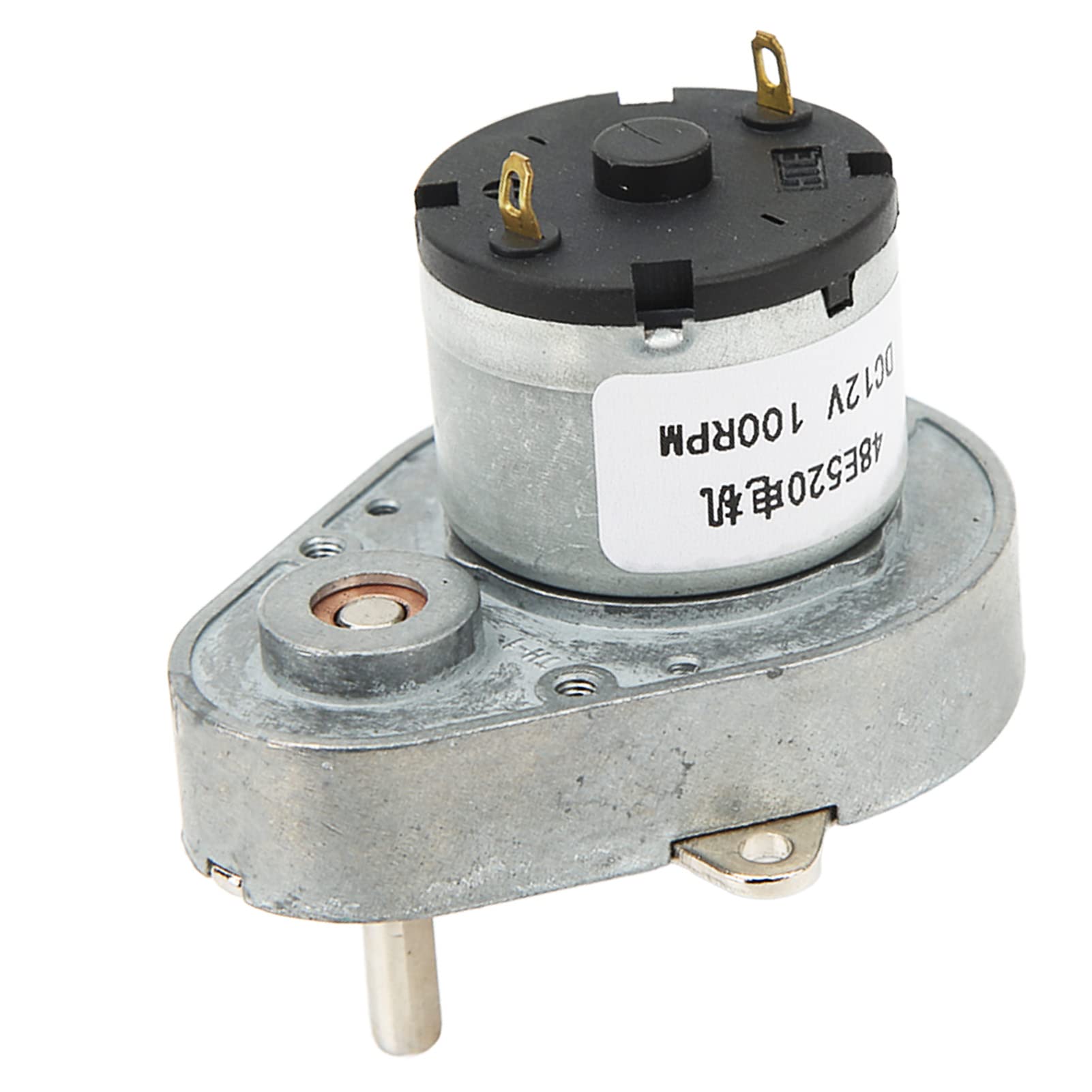 DC Speed Reduction, Gear Motor 100RPM High Torsion R Sible CW CCW 12V 48E520 DC12V Moto RGeared