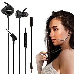 Fone Gamer Headset De Ouvido com fio + Microfone flexível removível modelo L26 para Celular mobile PC Notebook Console Computador Jogos Online Gameplay preto