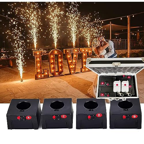 Macchina Per Fuochi D'Artificio Freddi A Mini Fontana (Ricevitore Da