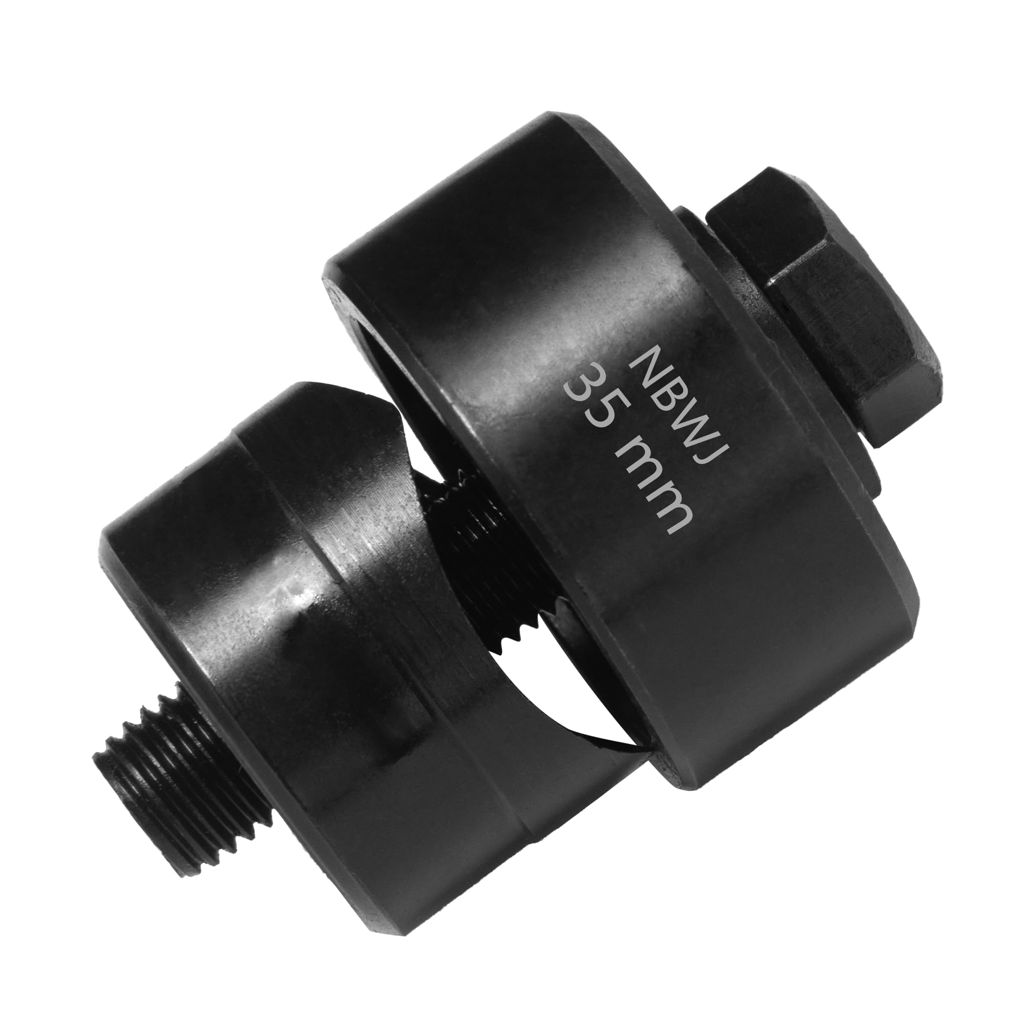 Perforatrice en Métal Diamètre 35 mm Hexagonale Emporte-Pièce pour Évier Inox Ouvre-Trous Perforateur de Trous en Tôle de Acier pour évier, Plaque en Acier, Inoxydable, Métal