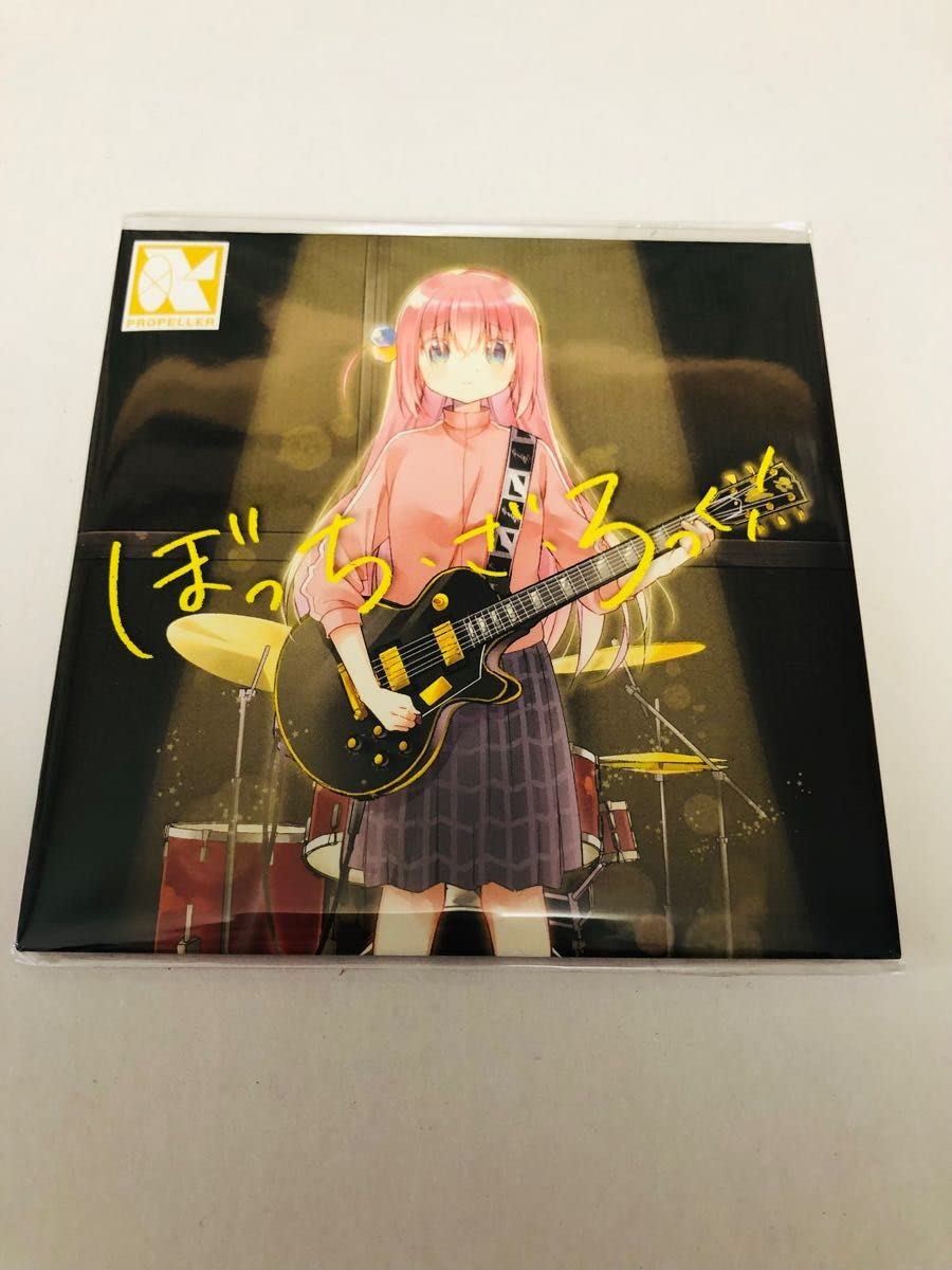 ぼっち・ざ・ろっく！　レコード風コースター ぼっち・ざ・ろっく！ レコード風コースター デフォルメ 後藤