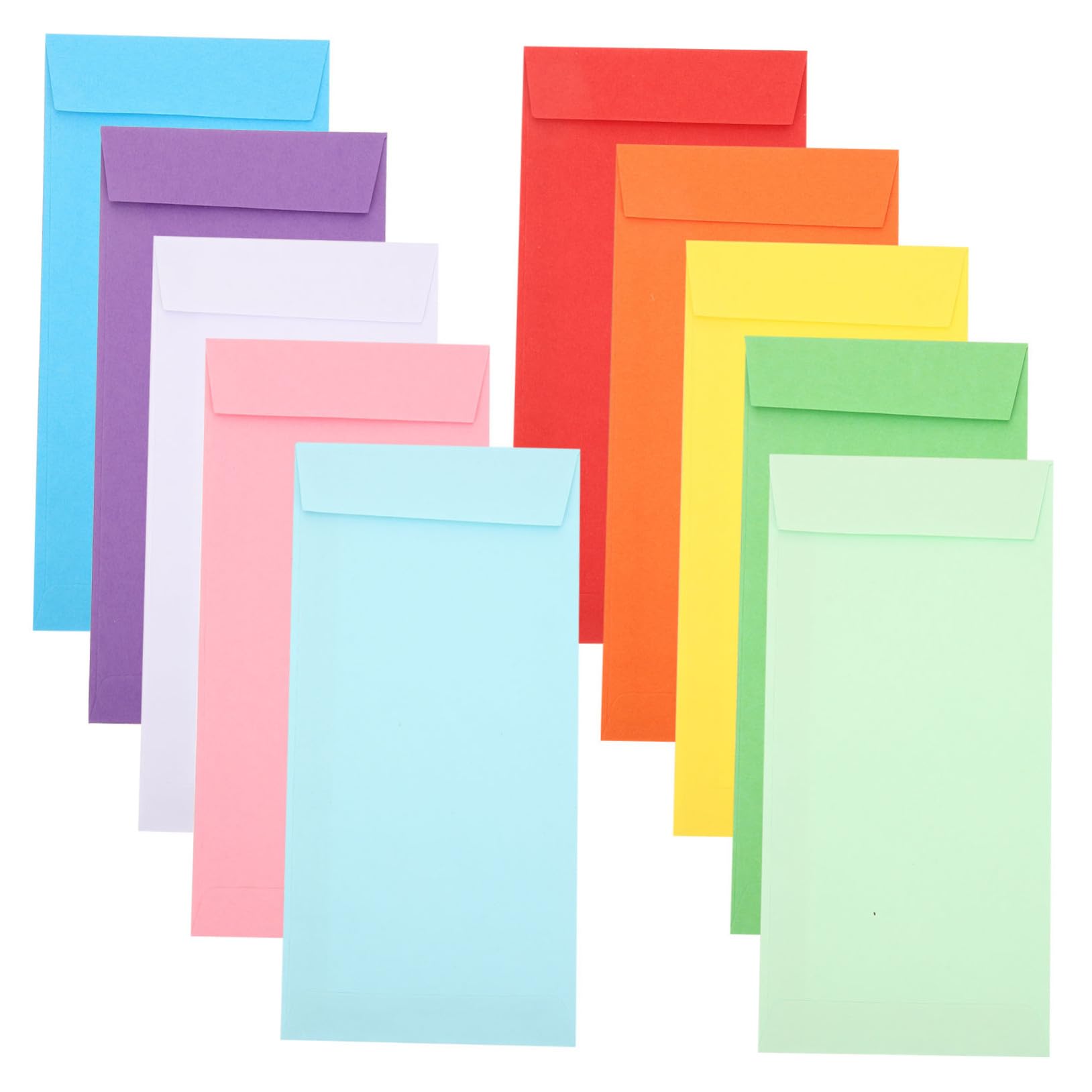 120 pièces Enveloppes Autocollantes pour Budget Papier pour Économies Pourboires Chèques et Billets Lot de Multicolores