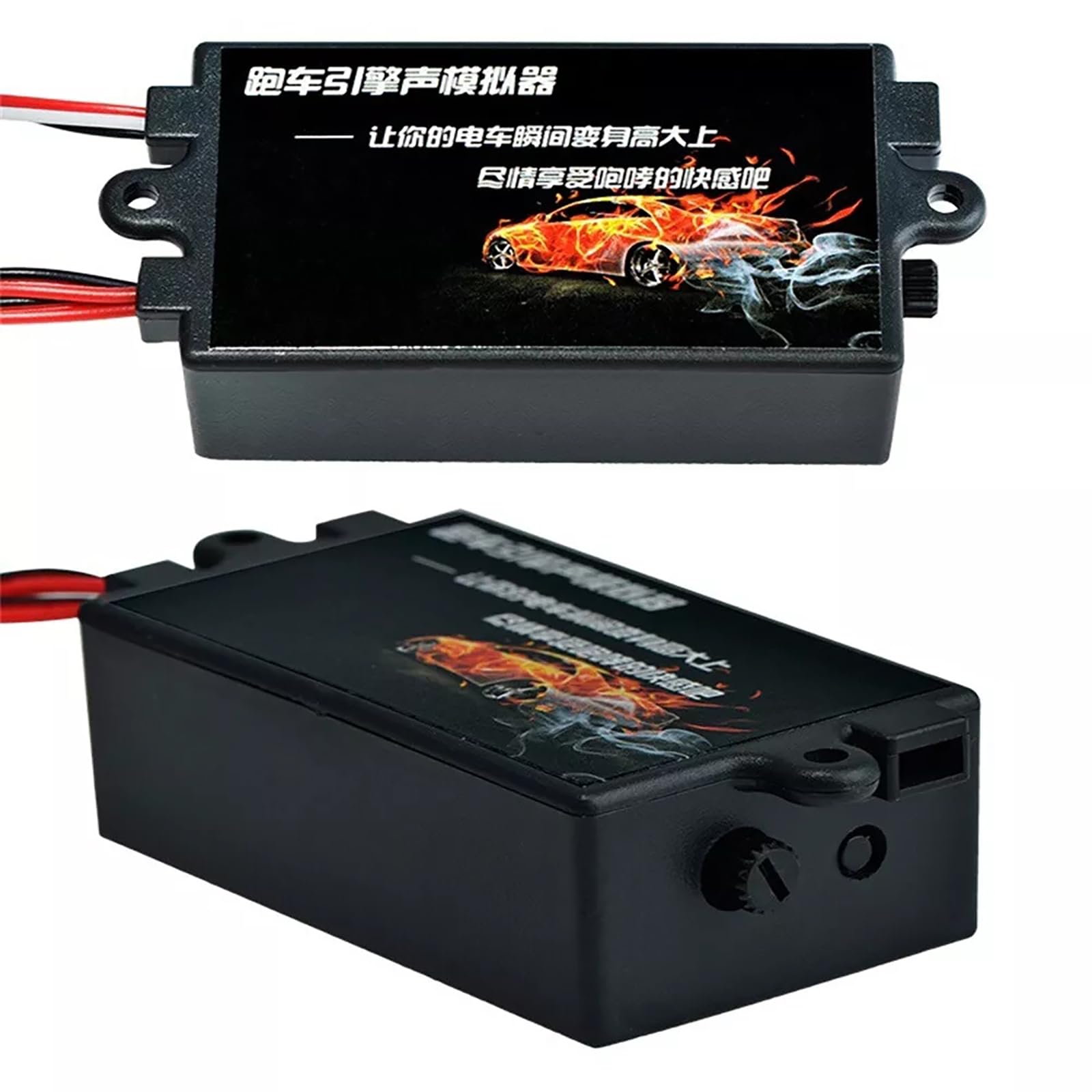Ejoyous Module Sonore Pour Voiture RC 1/10 – 10 Bruits De Moteur – Compatible Flysky, Radiolink – Volume Réglable