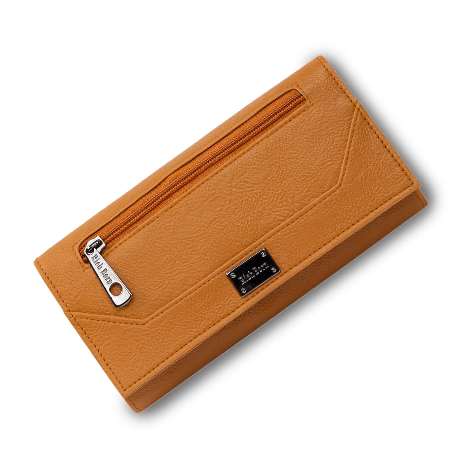 Women’s Front Zip Wallet – Stylish Ladies Pu Leather Clutch Wallet with RFID Blocking, Zipper Pocket, Organizer for Cash, Coins & ID – Elegant Travel, Office & Daily Use Purse-image-25