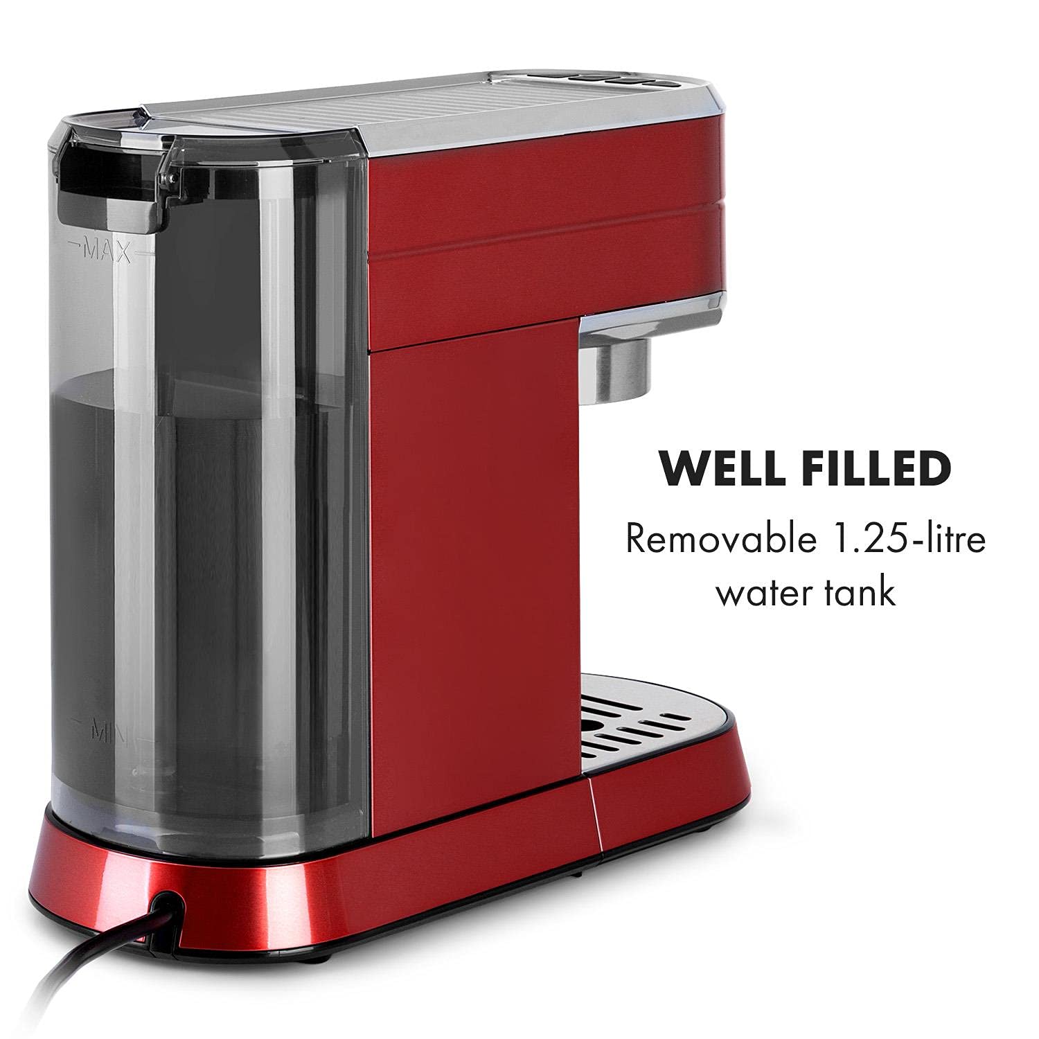 Buy Klarstein Futura Coffee Maker Portafilter Coffee Machine, 1450