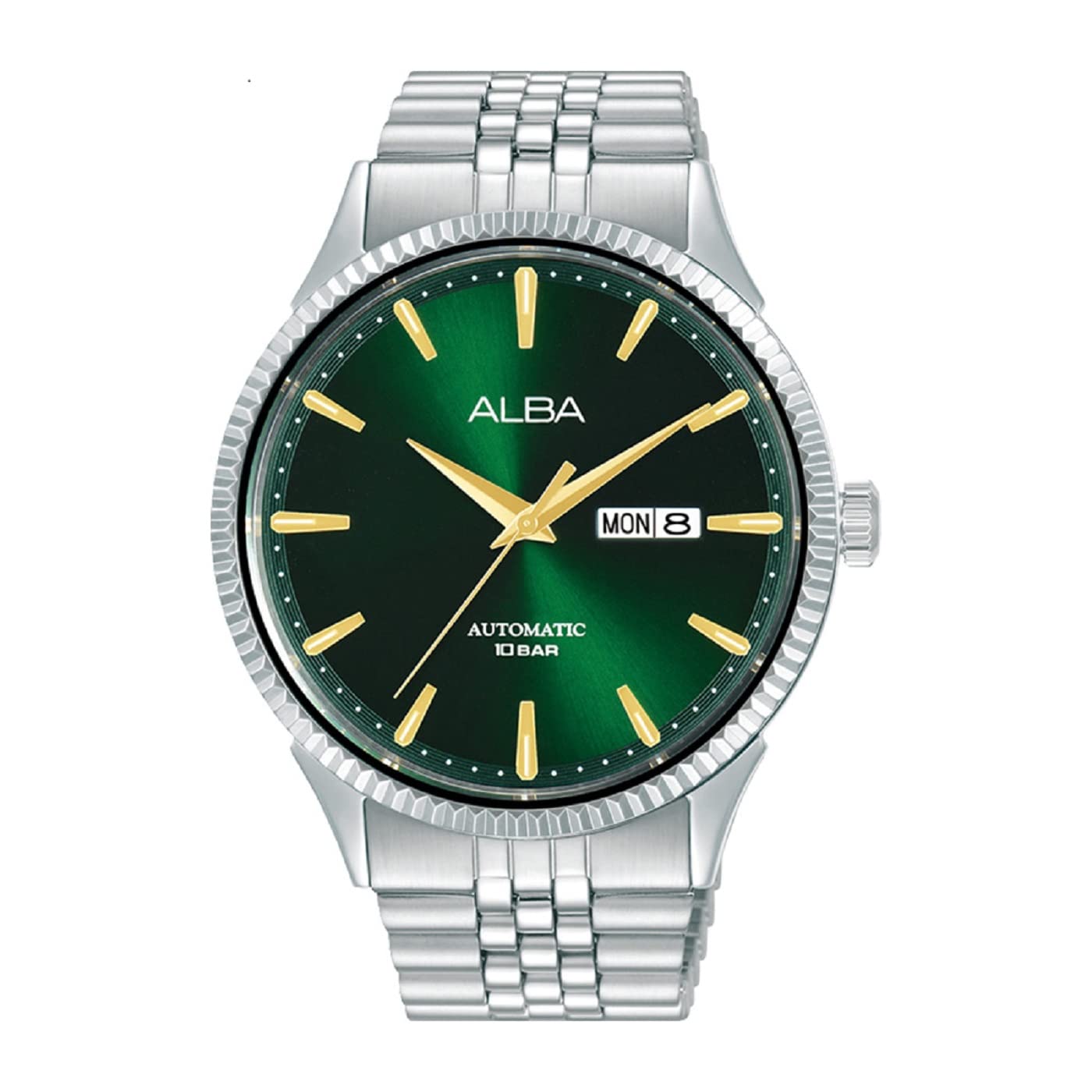 Alba Stainless Steel Analog Green Dial Mens Watch-Al4235X1 (B0BDDN8DGW) Amazon Price History, Amazon Price Tracker