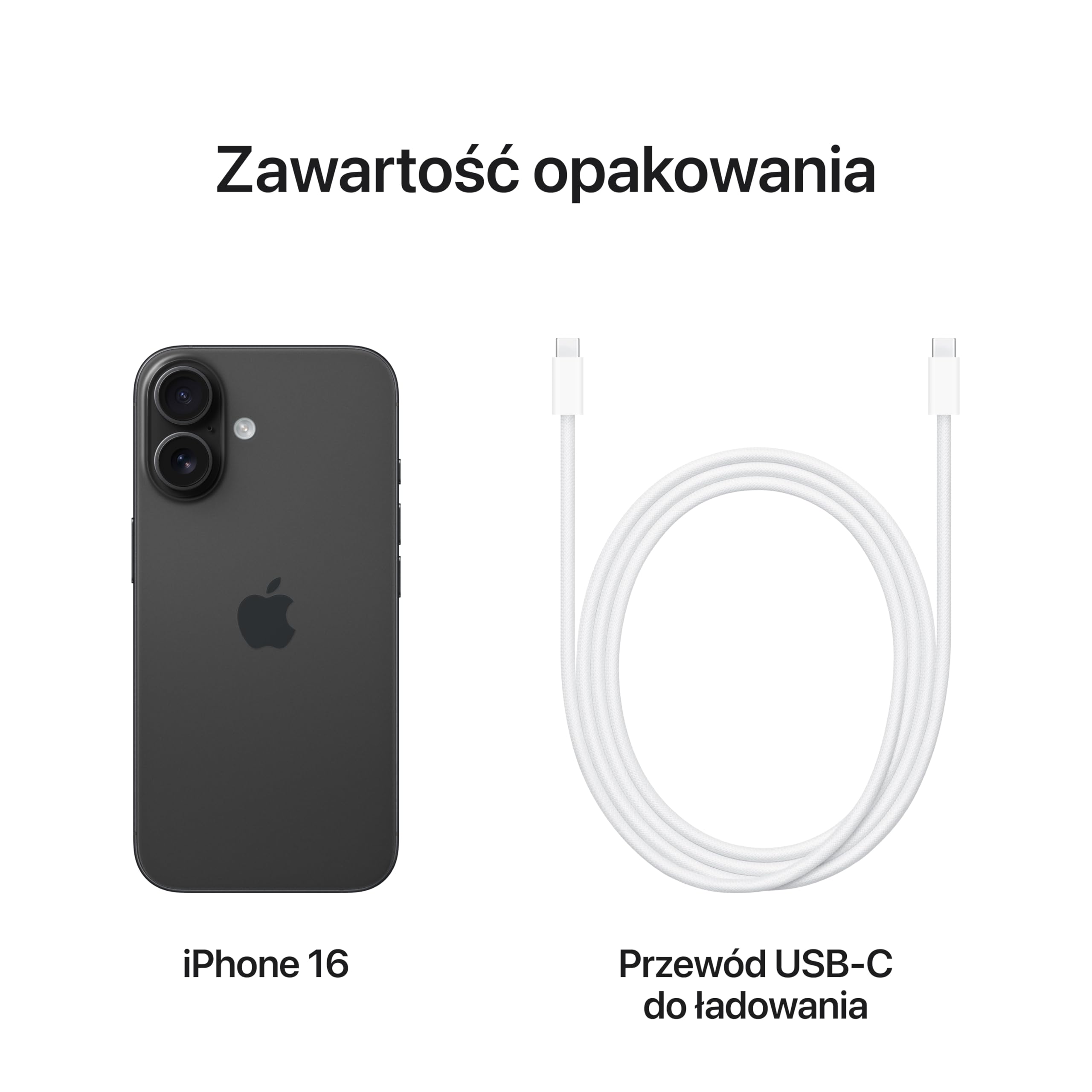 Apple iPhone 16 (256 GB) - czarny : Amazon.pl: Elektronika