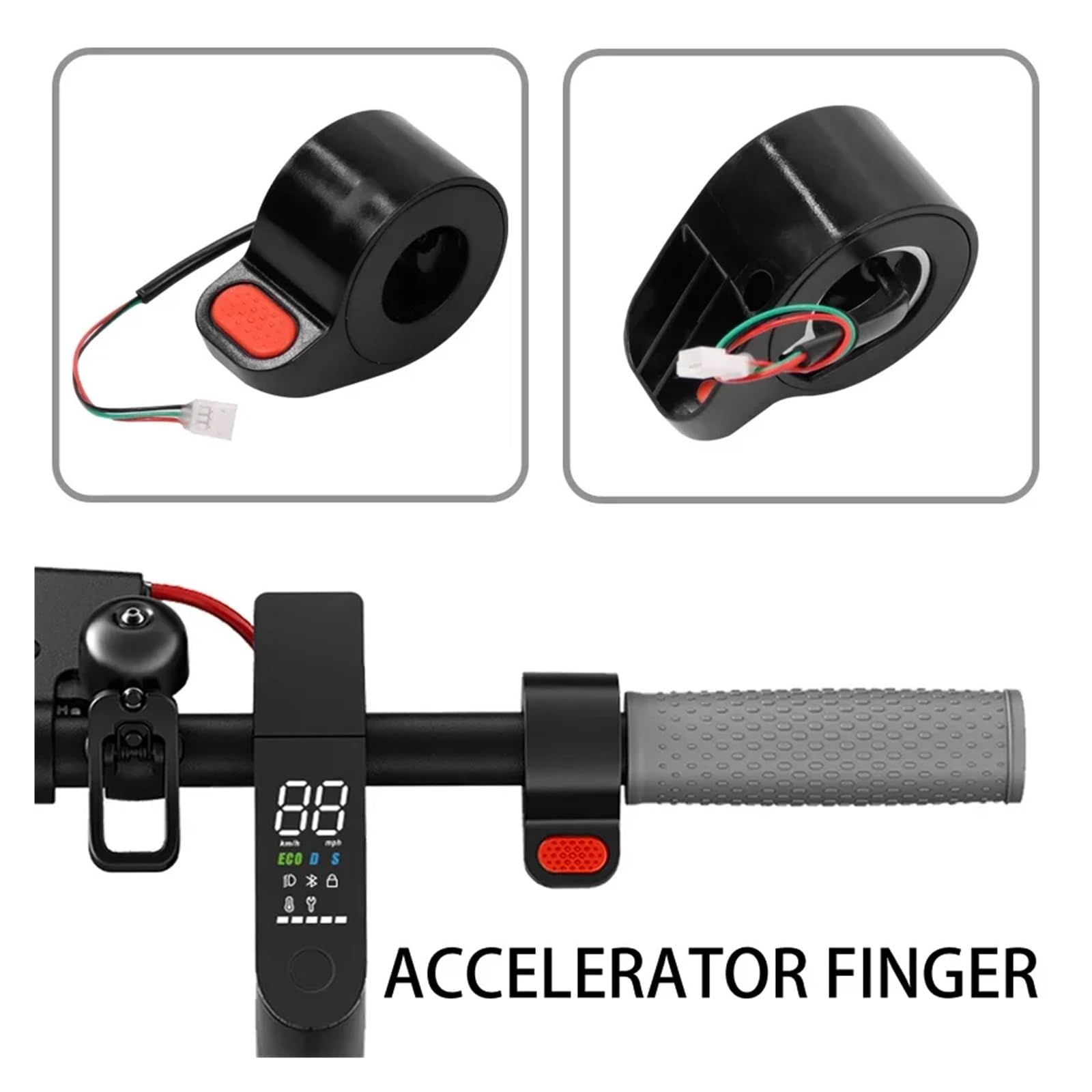 Pantalla del tablero del controlador, for Xiaomi, for M365 Pro Scooter eléctrico Placa de circuito Accesorio for monopatín Placa base Piezas de la placa base Pantalla de visualización para pat