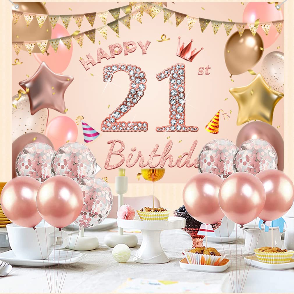 Happy 21st Birthday For Girls — free download