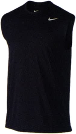 NIKE(ナイキ) メンズ ノースリーブ機能シャツ DRI-FIT レジェンド S/L Tシャツ 718836
