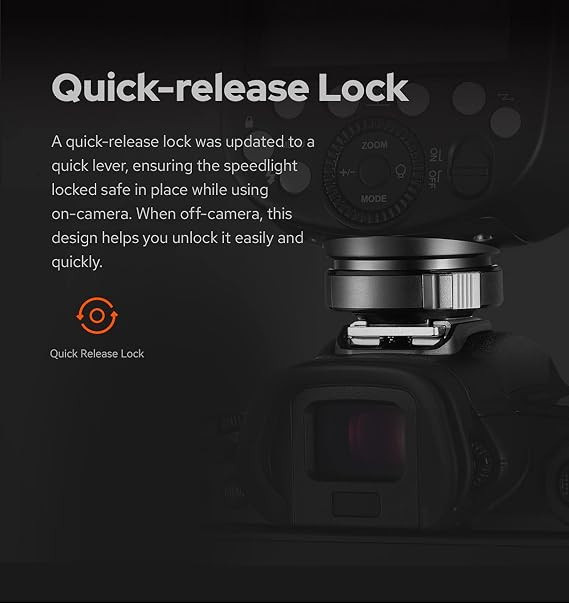 Godox V860III-S Speedlite Light,E-TTL ll autoflash and Manual Flash, 2.4G High-Speed Sync,7.2V/2600mAh Li-ion Battery Camera Flash Speedlite Light Compatible for Sony Cameras