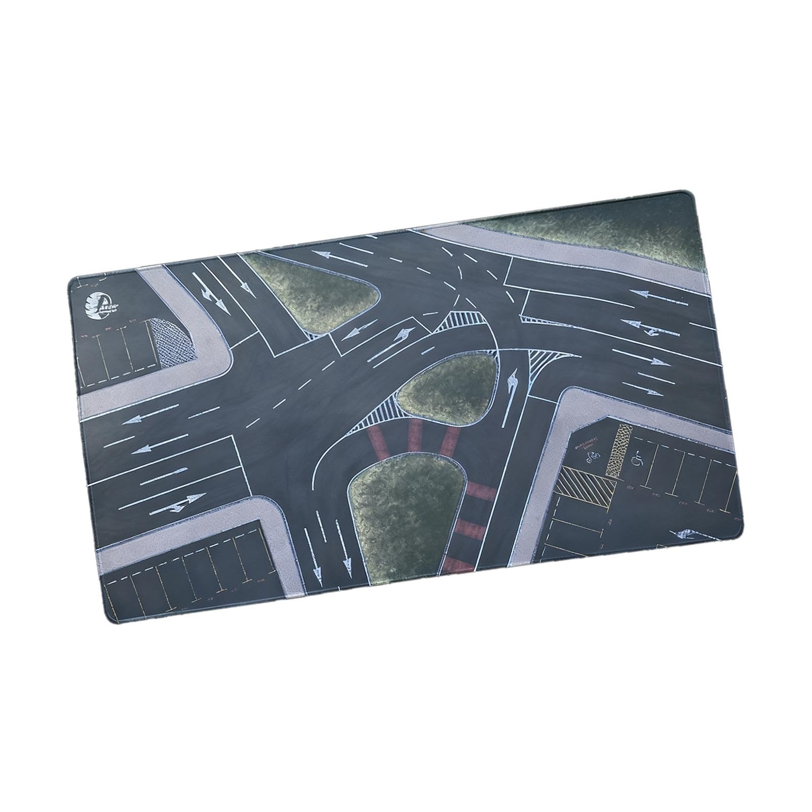 Tappetino Espositivo per Modellini di Auto in 1/64, Ideale per Parcheggi, Scene con Veicoli Pressofusi E Giochi. Materiale in Gomma, Adatto, 90x50cm