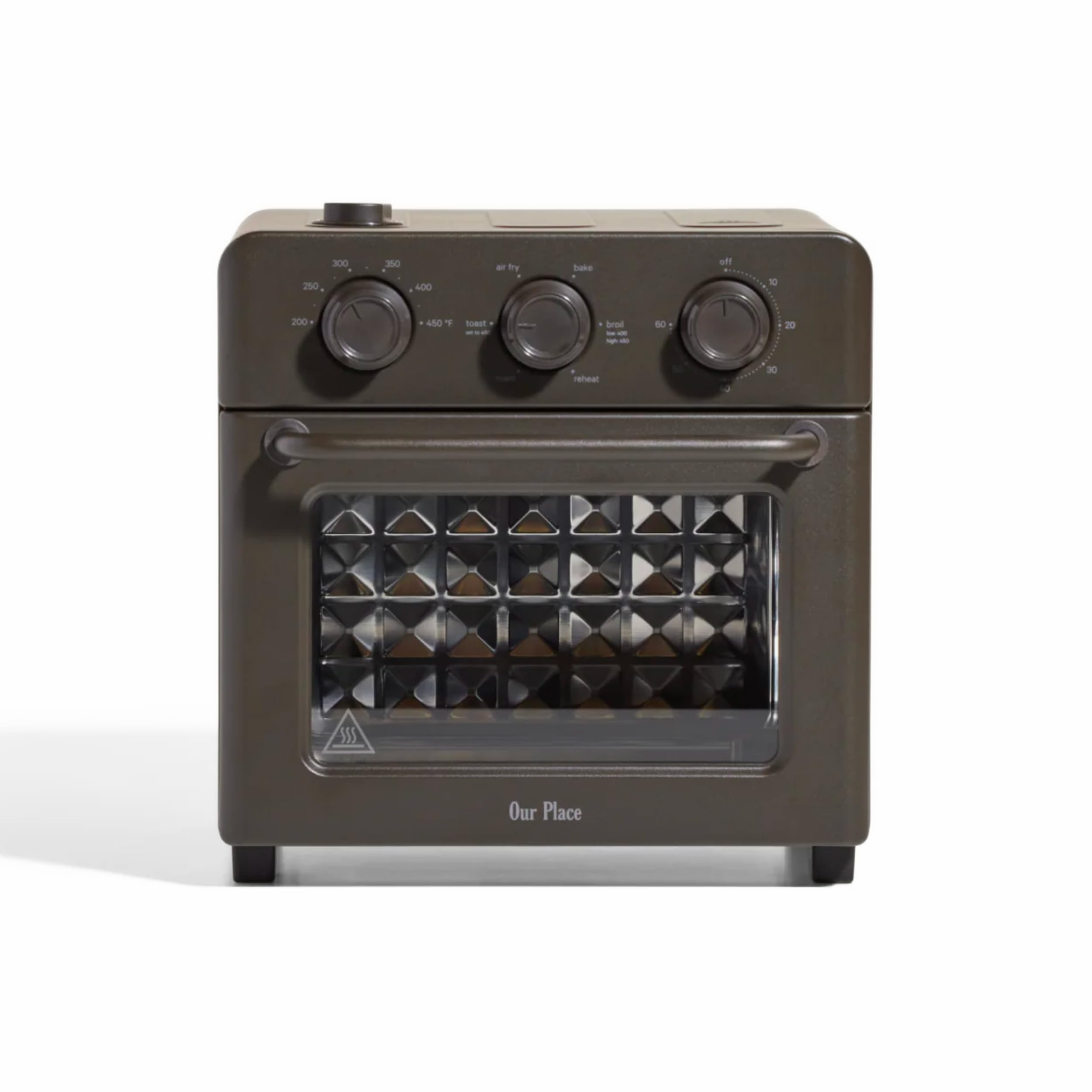 Wonder Oven | 6-in-1 Air Fryer & Toaster Oven with Steam Infusion | Compact, Countertop Friendly, Fast Preheat, Multifunctional | Air Fry, Toast, Roast, Bake, Reheat & Broil | Char