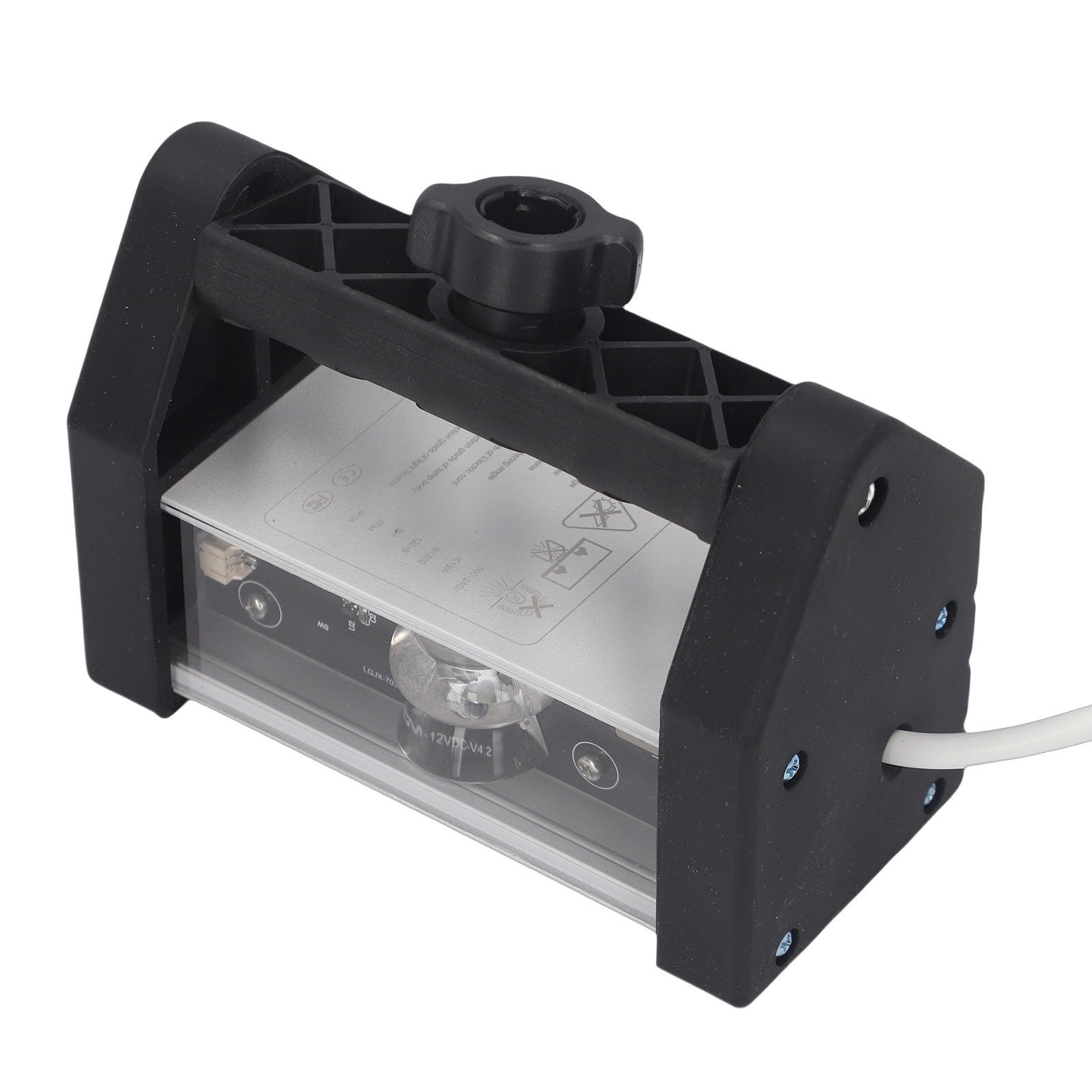 Lámpara LED de Inspección de Pintura 15W 1500lm | Luz de Pulido Portátil de Gran Angular de 120° con Rodamiento de Silicona para Piso de Techo de Pared (ABS+gel de sílice)