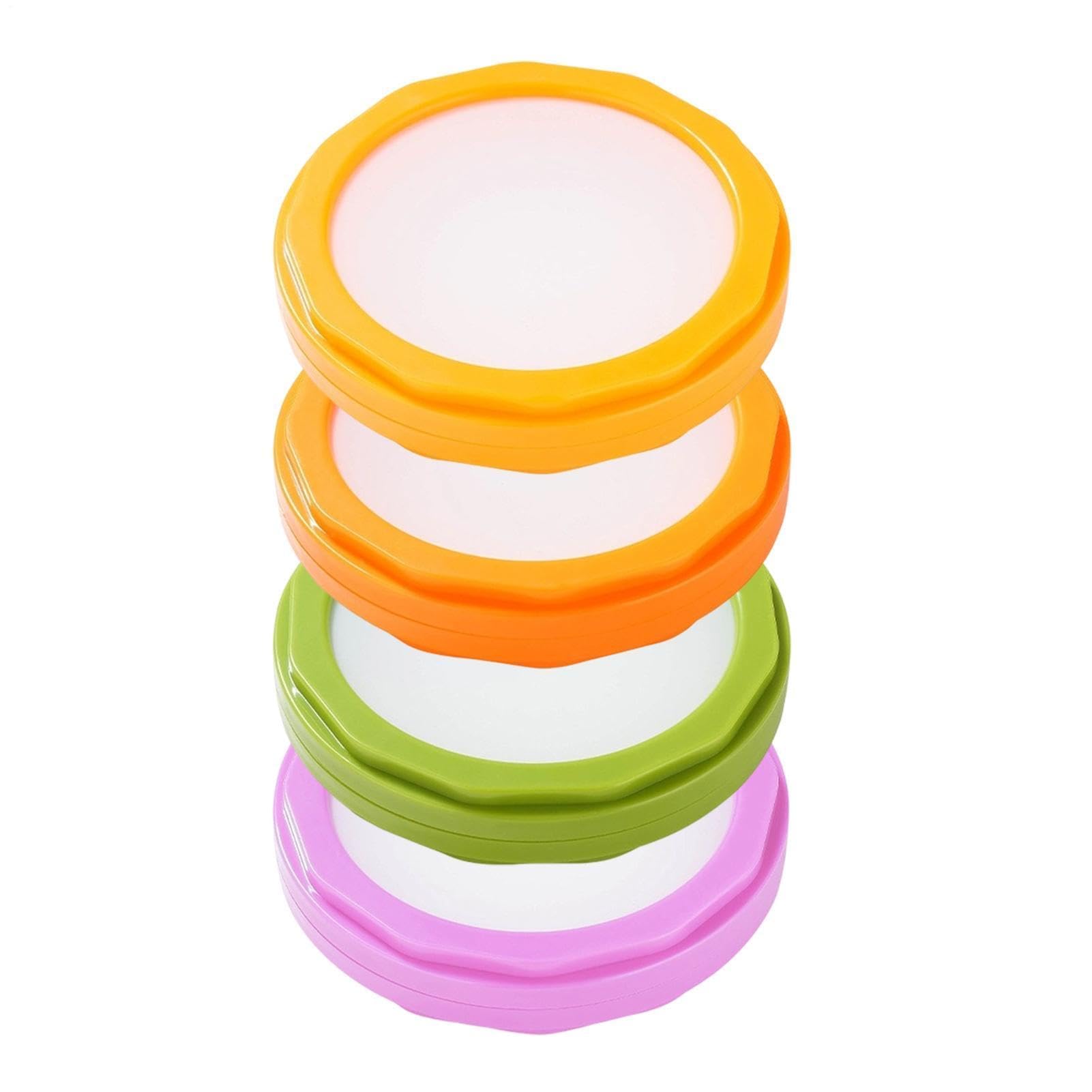 Cápsulas de almacenamiento de cocina de silicona de 4 piezas